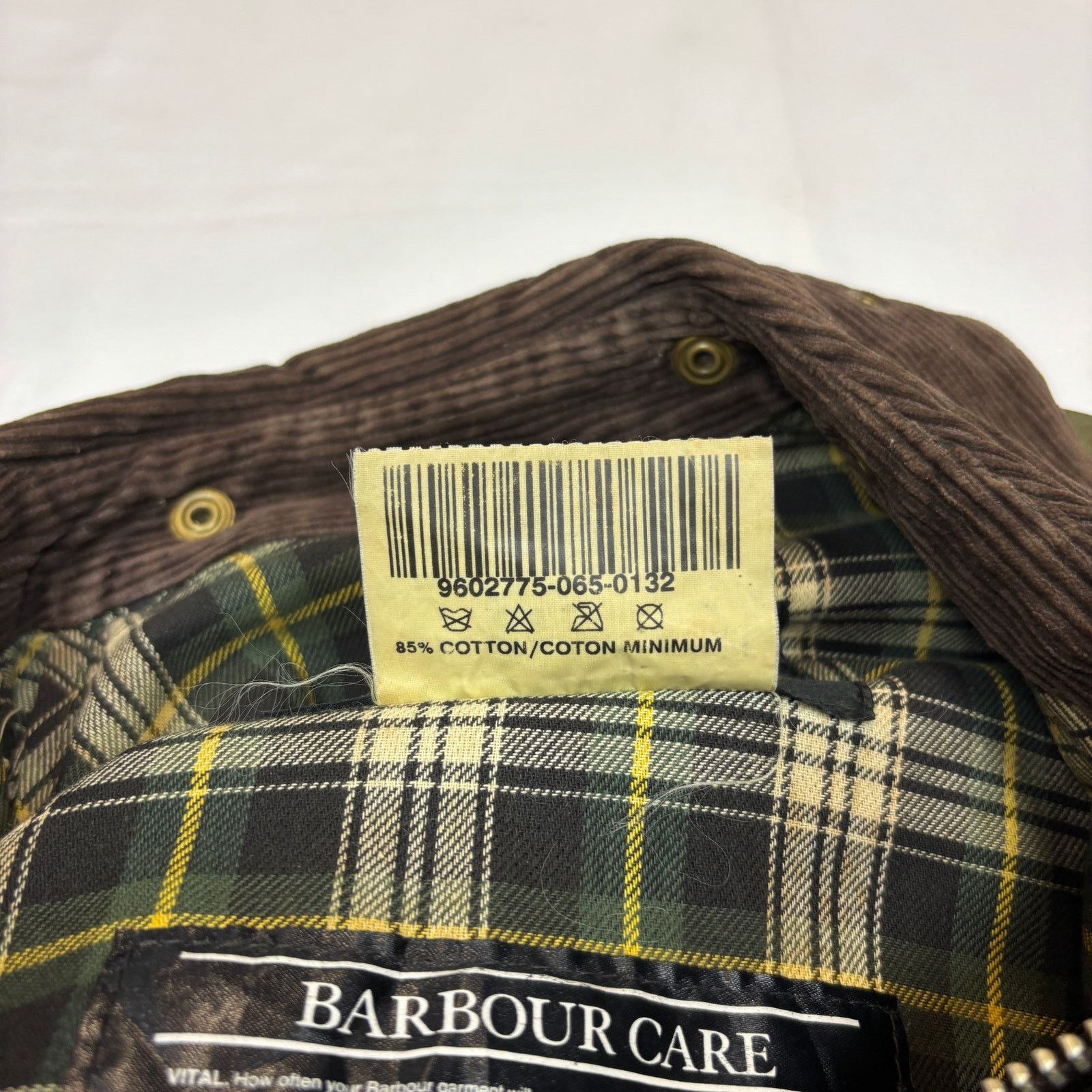 Barbour Barbour Classic Beaufort Waxed Plaid Lined Olive Jacket C40 Size US L / EU 52-54 / 3 - 5 Thumbnail