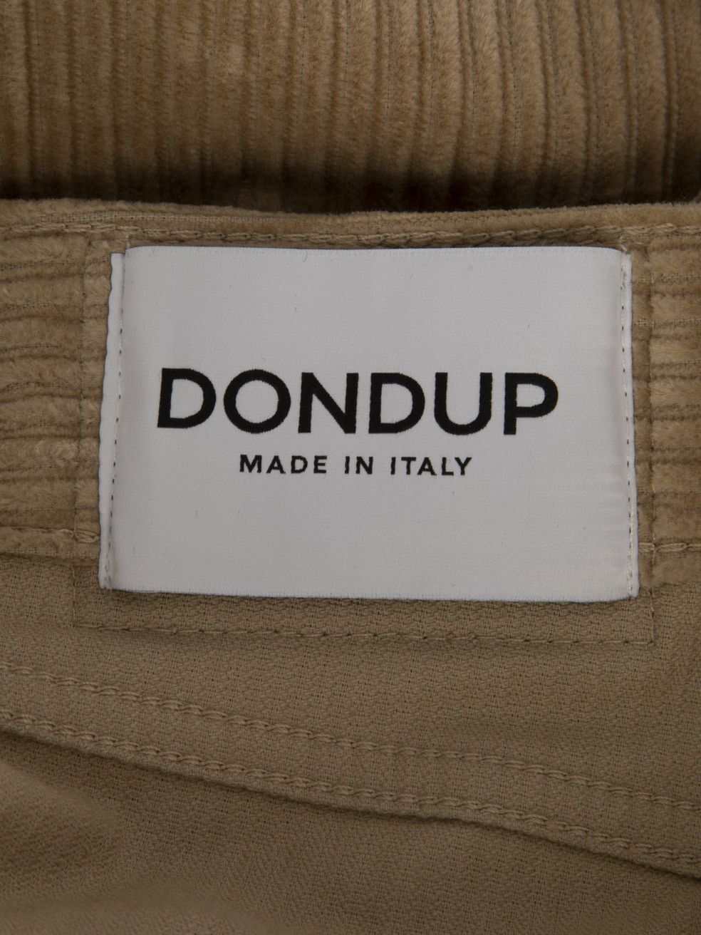 Dondup Camel Brown Koons Velvet Trousers Size 28" / US 6 / IT 42 - 6 Thumbnail