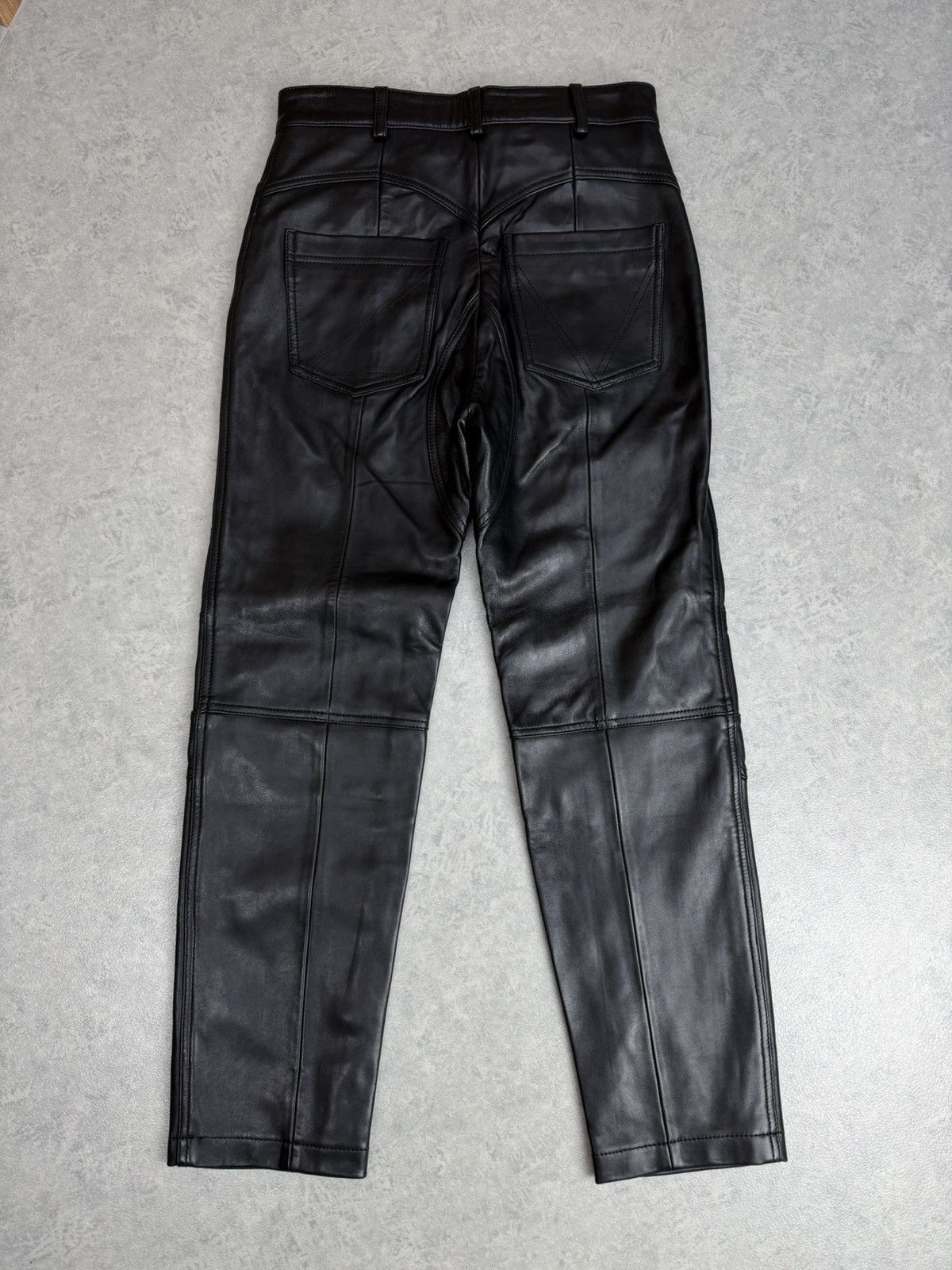 Zadig & Voltaire Zadig & Voltaire Punk Cuir Leather Pants Size 34 Size 24" / US 00 / IT 34 - 6 Thumbnail