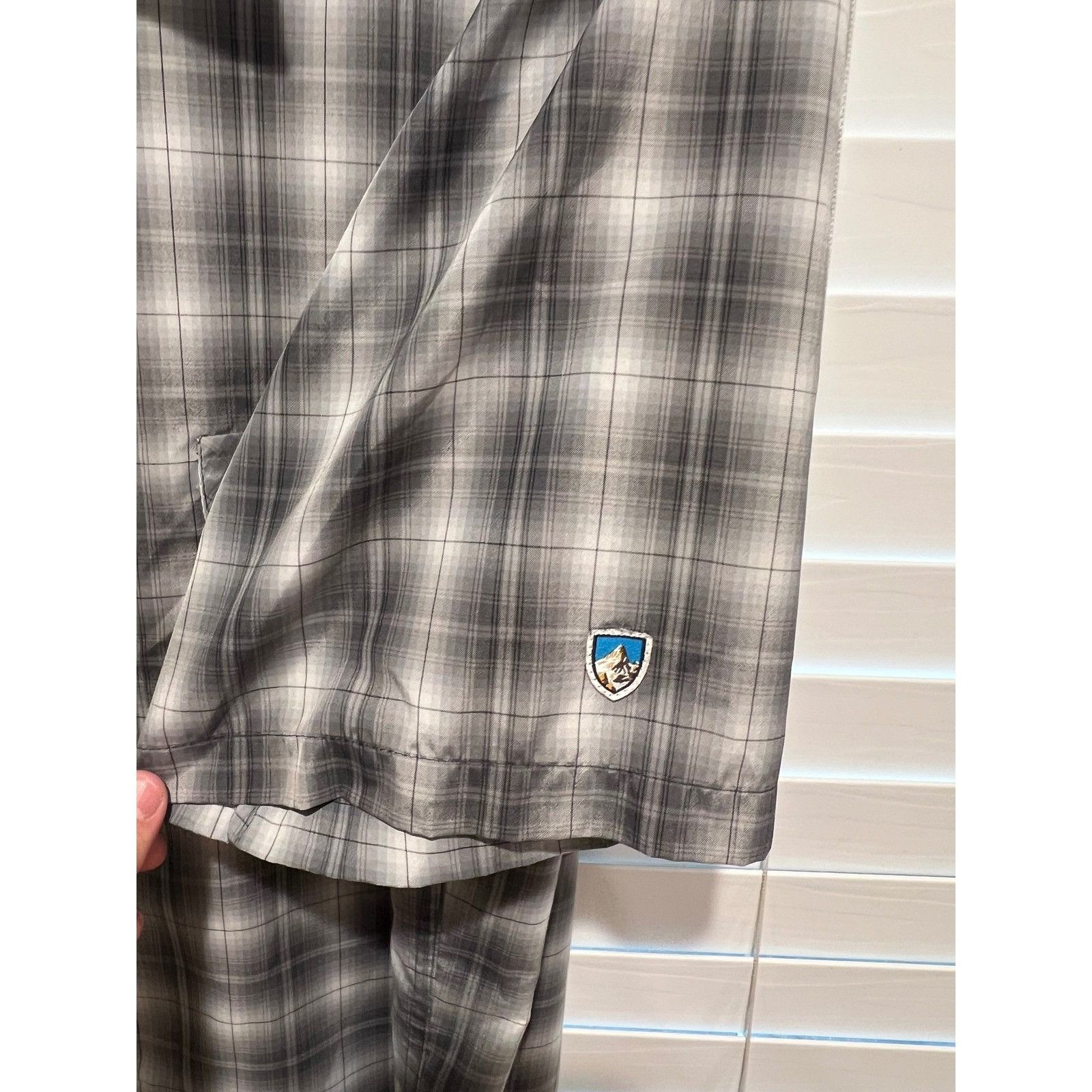 Kuhl KUHL Mens XXL Plaid Pearl Snap Short Sleeve Button Down Shir Size US XXL / EU 58 / 5 - 4 Thumbnail