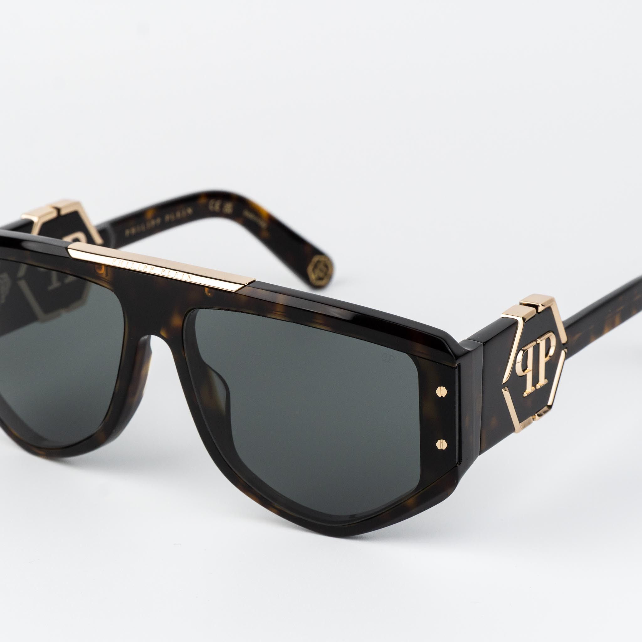 Philipp Plein Philipp Plein Men Sunglasses Mask SPP093M 0722 NEW AUTHENTIC Size ONE SIZE - 5 Thumbnail