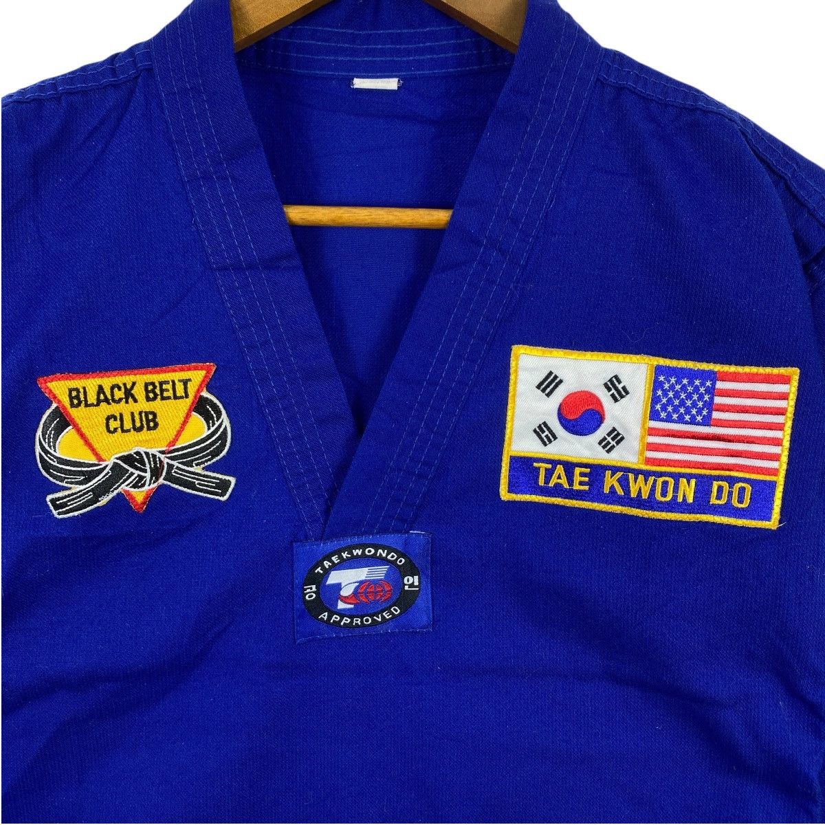 Vintage Vintage TAEKWONDO UNIFORM NTC Black Belt Club Jacket Size S / US 4 / IT 40 - 3 Thumbnail