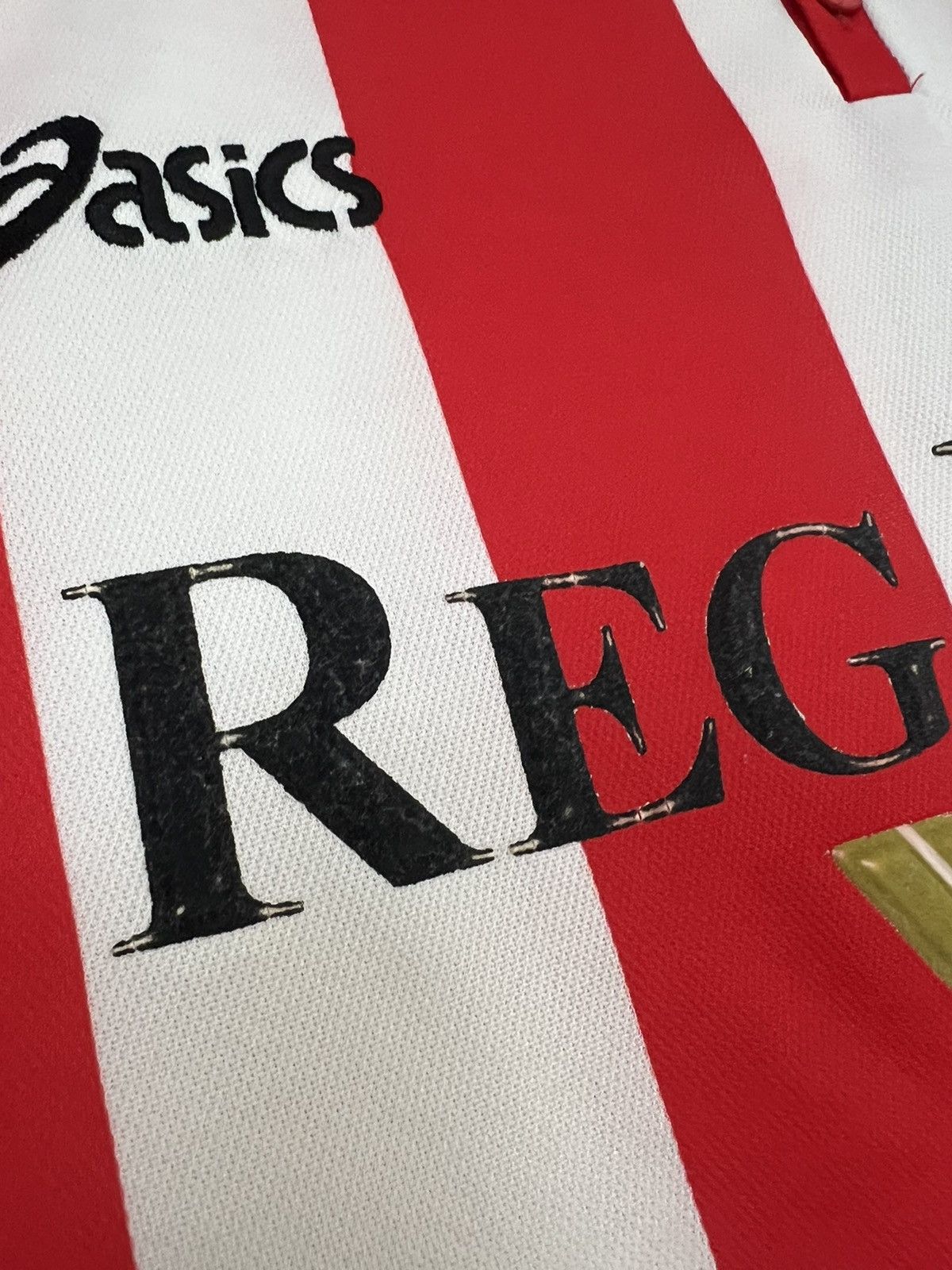 Asics Vintage Asics Sunderland 1999 2000 Home Soccer Shirt Jersey Size US M / EU 48-50 / 2 - 18 Thumbnail