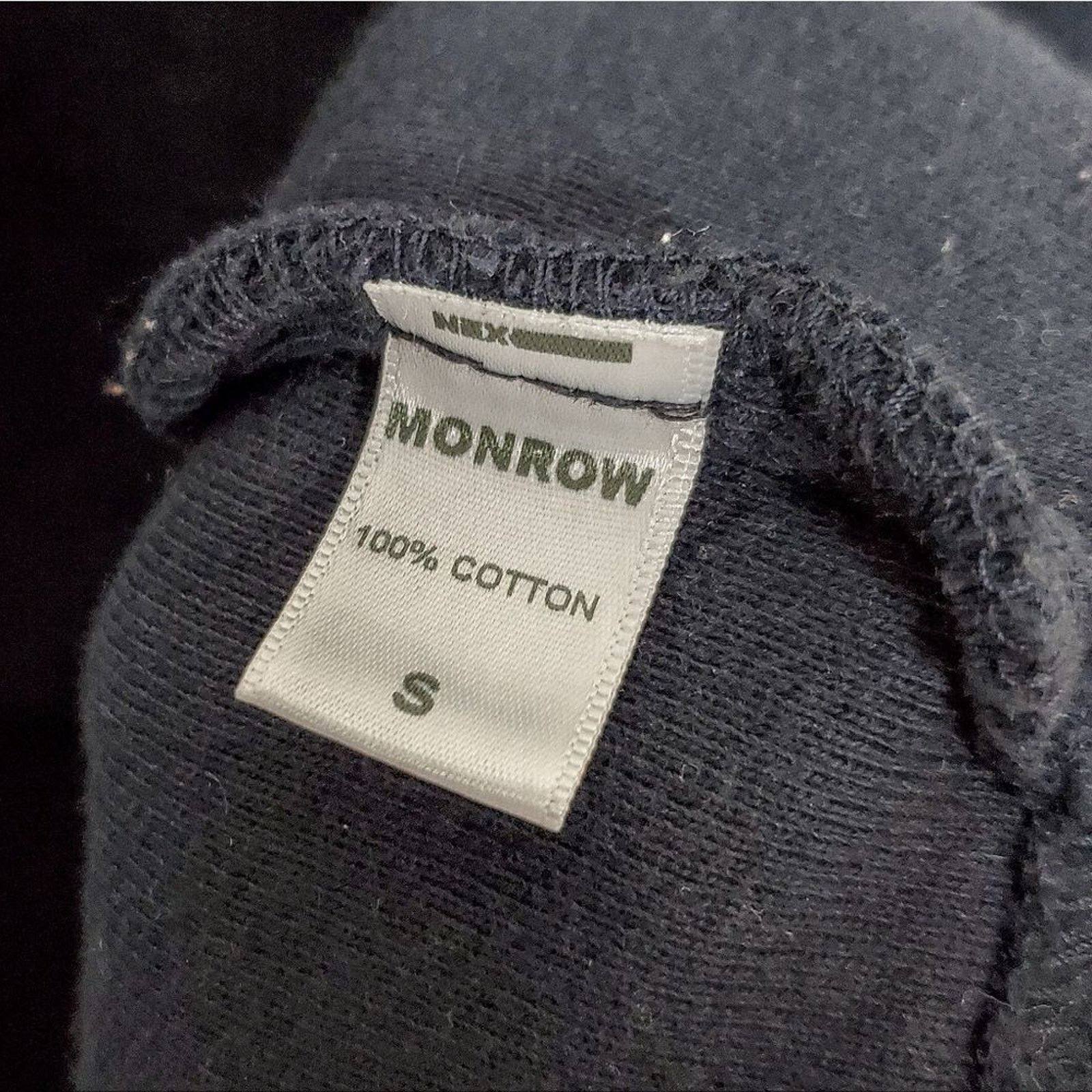 MONROW MONROW Navy Blue Teddy Fleece Button Down Shacket Size S Size S / US 4 / IT 40 - 6 Thumbnail