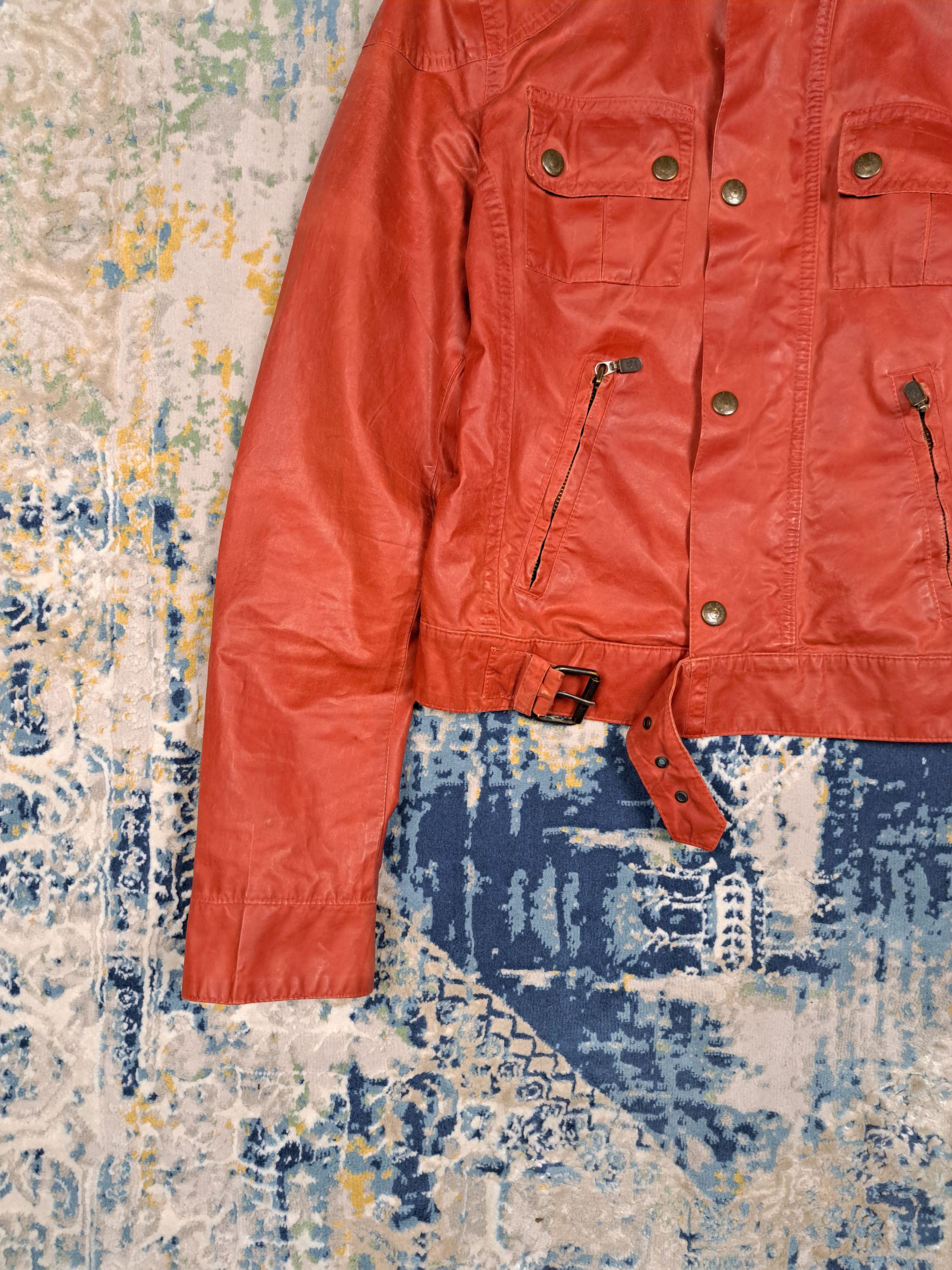 Belstaff Belstaff Gold Label Cropped Waxed Jacket Moto Ramones Size M / US 6-8 / IT 42-44 - 5 Thumbnail