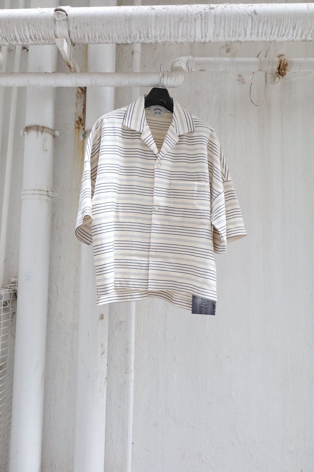 SUNSEA Sunsea border stripe shirt Size US L / EU 52-54 / 3 - 1 Thumbnail