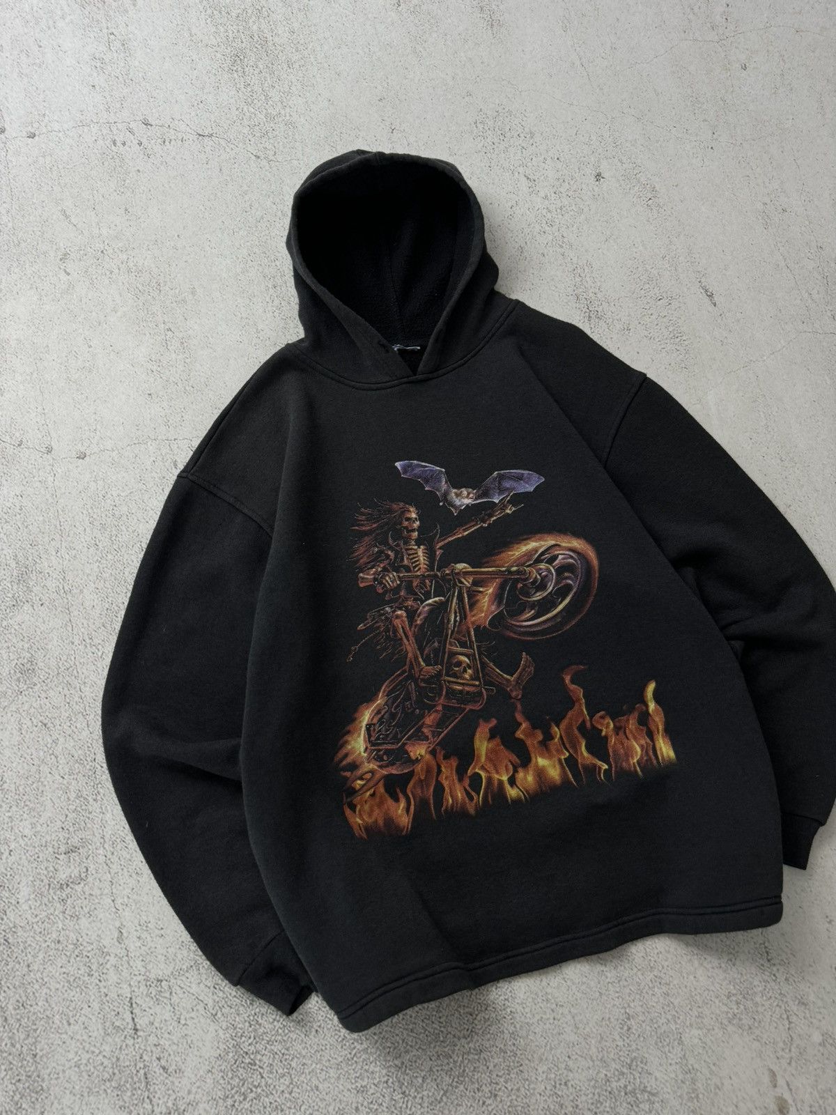 Japanese Brand × Vintage Hellrider Vintage Avantgarde Hoodie Size US L / EU 52-54 / 3 - 3 Thumbnail