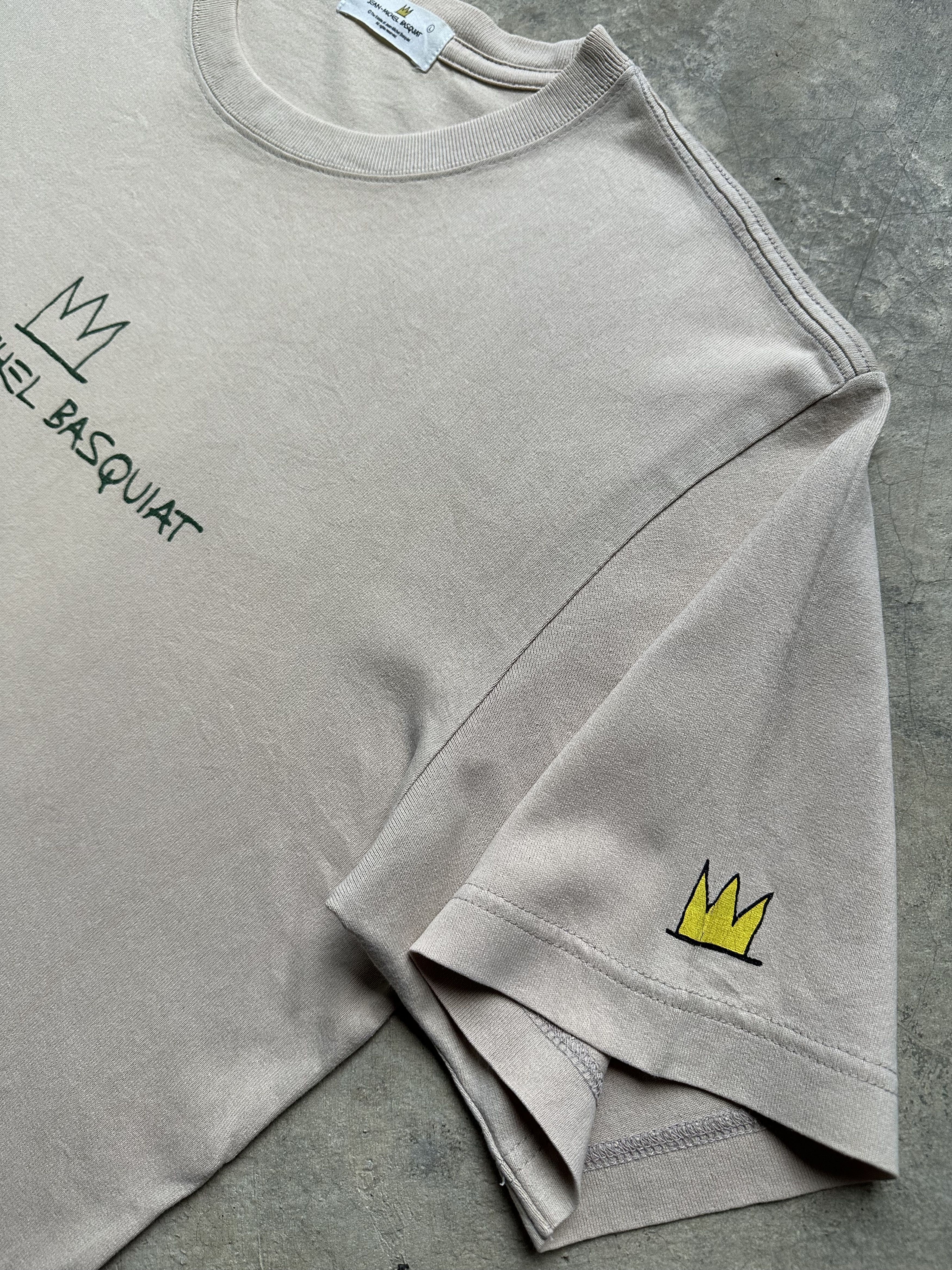 Jean-Michel Basquiat Vintage Jean Michel Basquiat Evil Thought Revenge Skull Tee Size US L / EU 52-54 / 3 - 7 Thumbnail