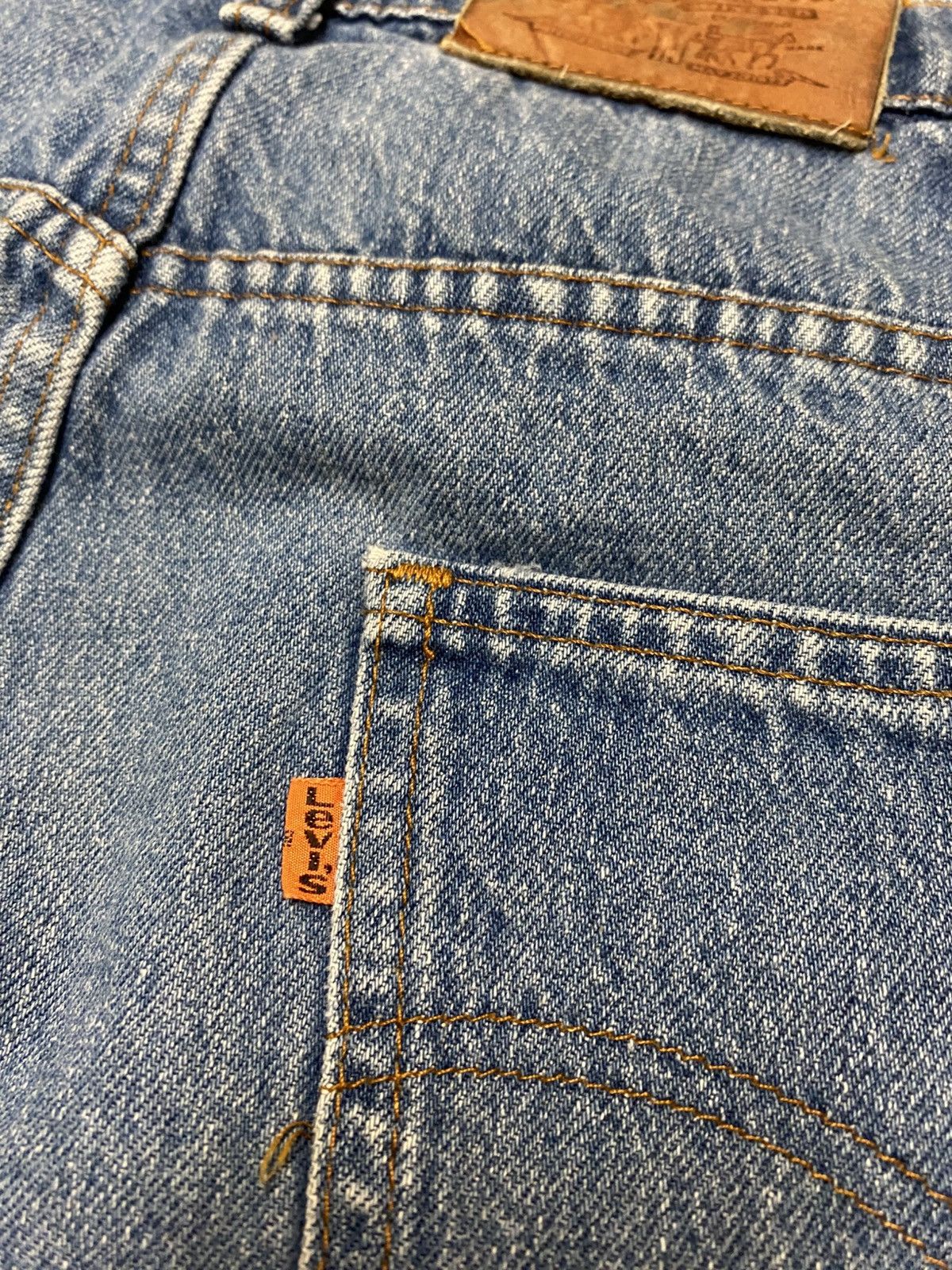 Levi's Vintage 90’s Levis Orange Tab Blue Denim Jeans Pants USA Size US 36 / EU 52 - 4 Thumbnail
