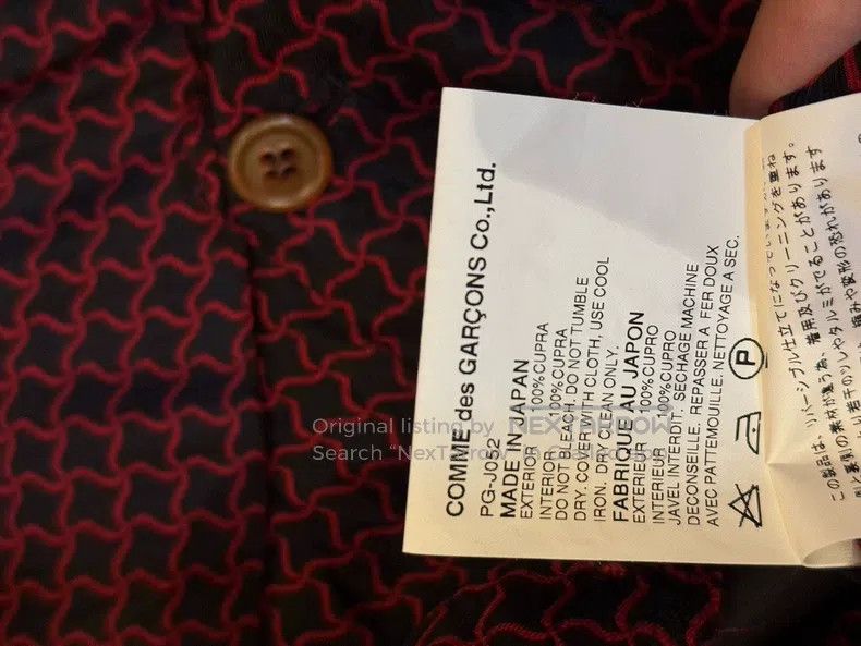 Comme des Garcons Comme Des Garcons Twisted check reversible jacket Size US M / EU 48-50 / 2 - 9 Thumbnail