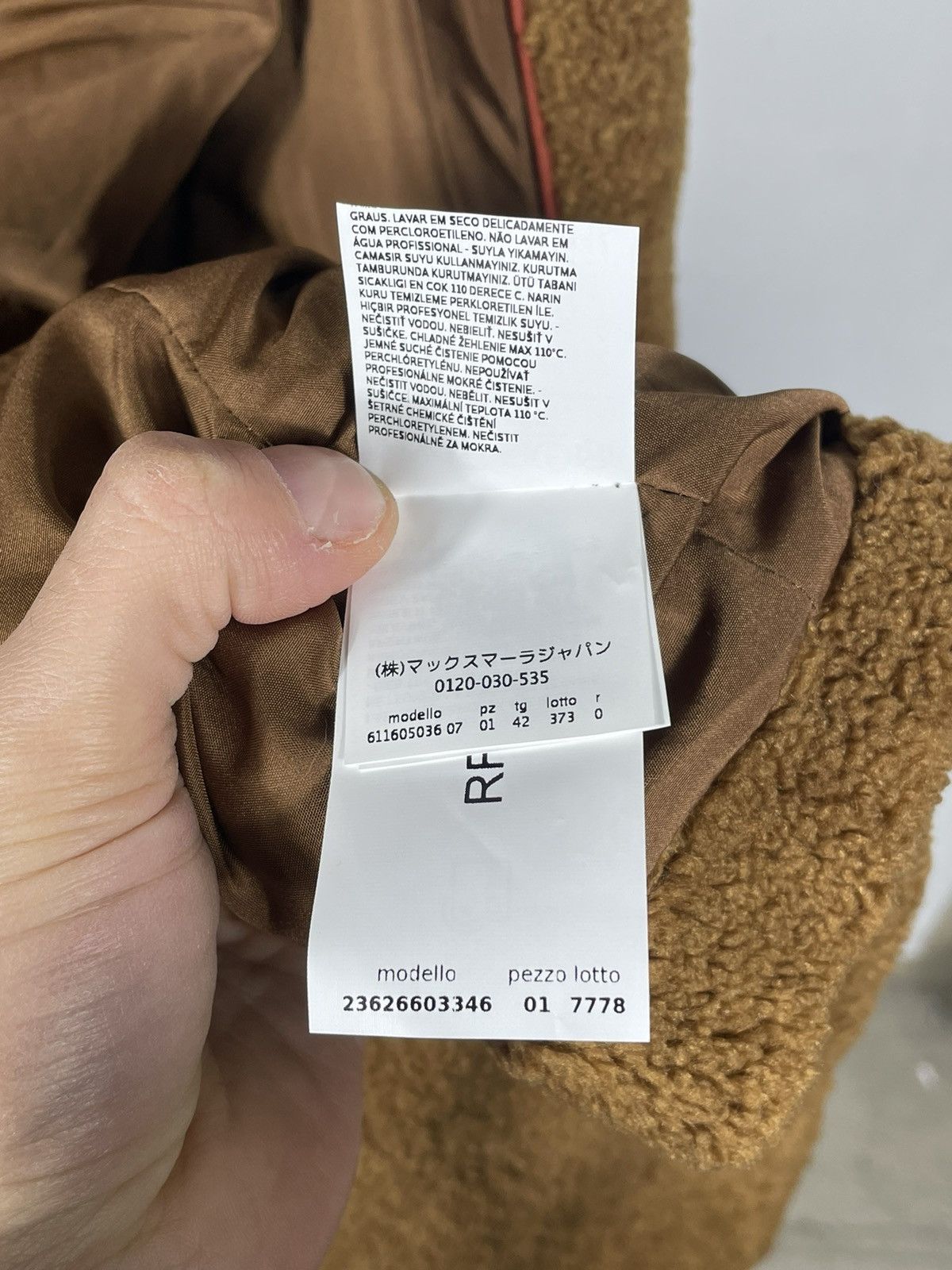 Designer × Max Mara Max Mara Thick Wool Heavy Coat Teddy Bear Oversize Size M / US 6-8 / IT 42-44 - 11 Thumbnail