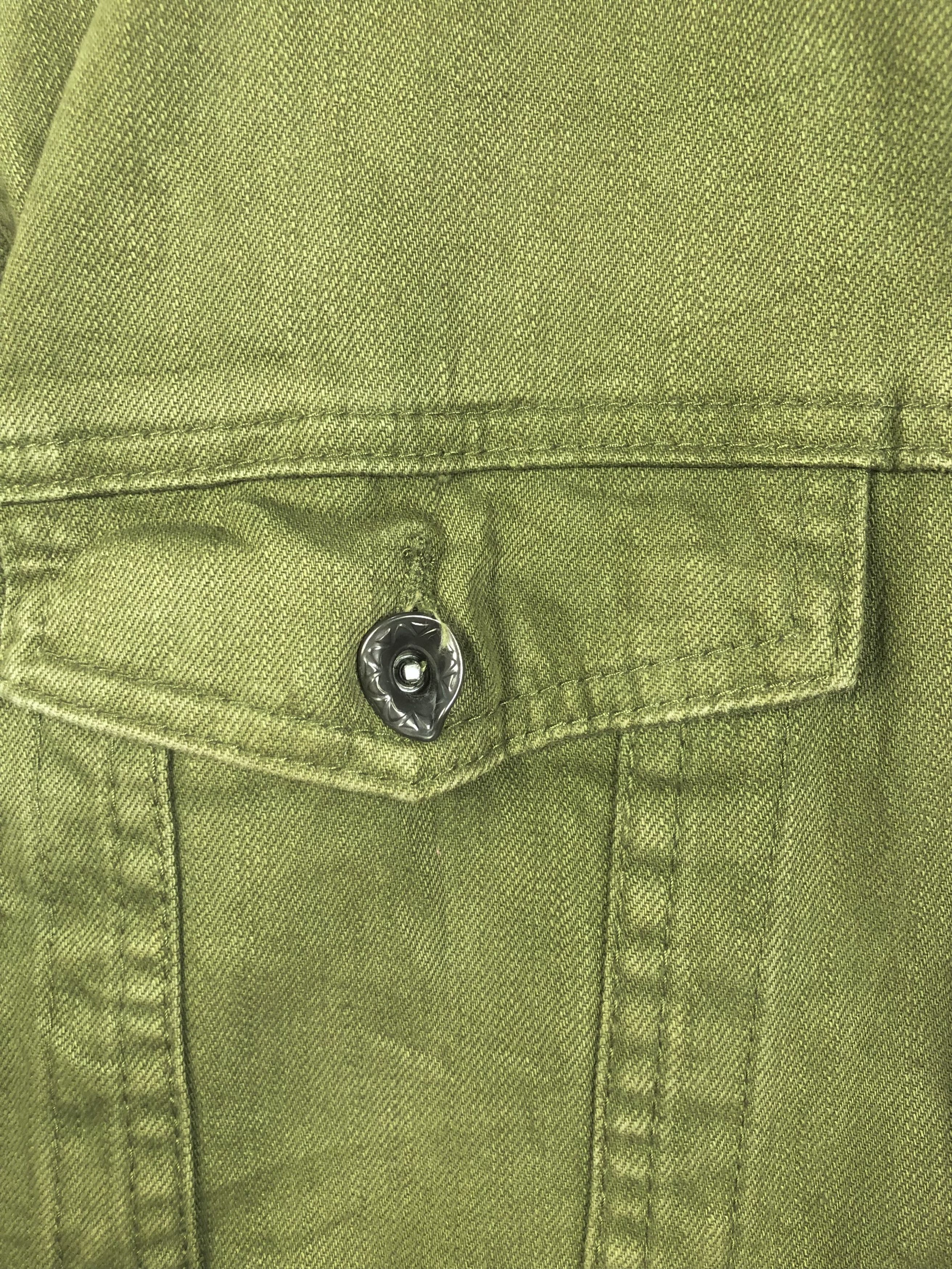 NANO universe Rare Nano Universe Japan Denim Military Button Jacket Size US M / EU 48-50 / 2 - 12 Thumbnail