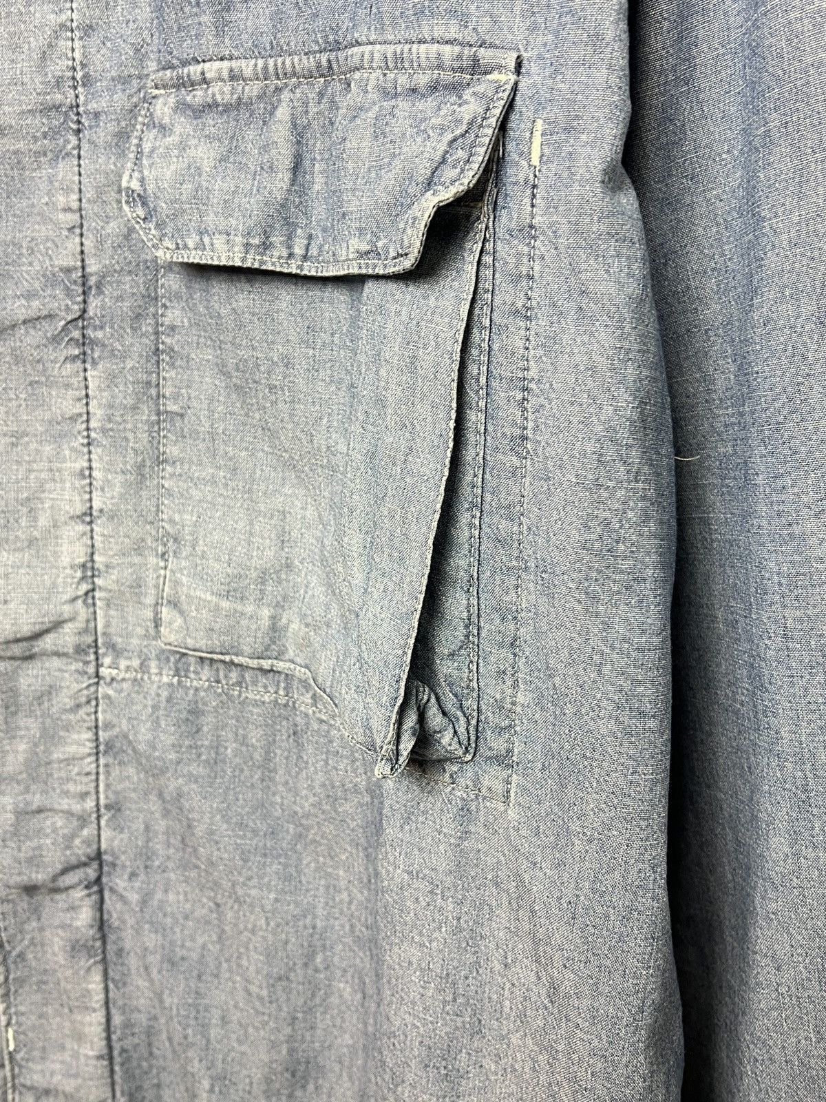 Stone Island stone island work overshirt osti marina y2k Size US L / EU 52-54 / 3 - 5 Thumbnail
