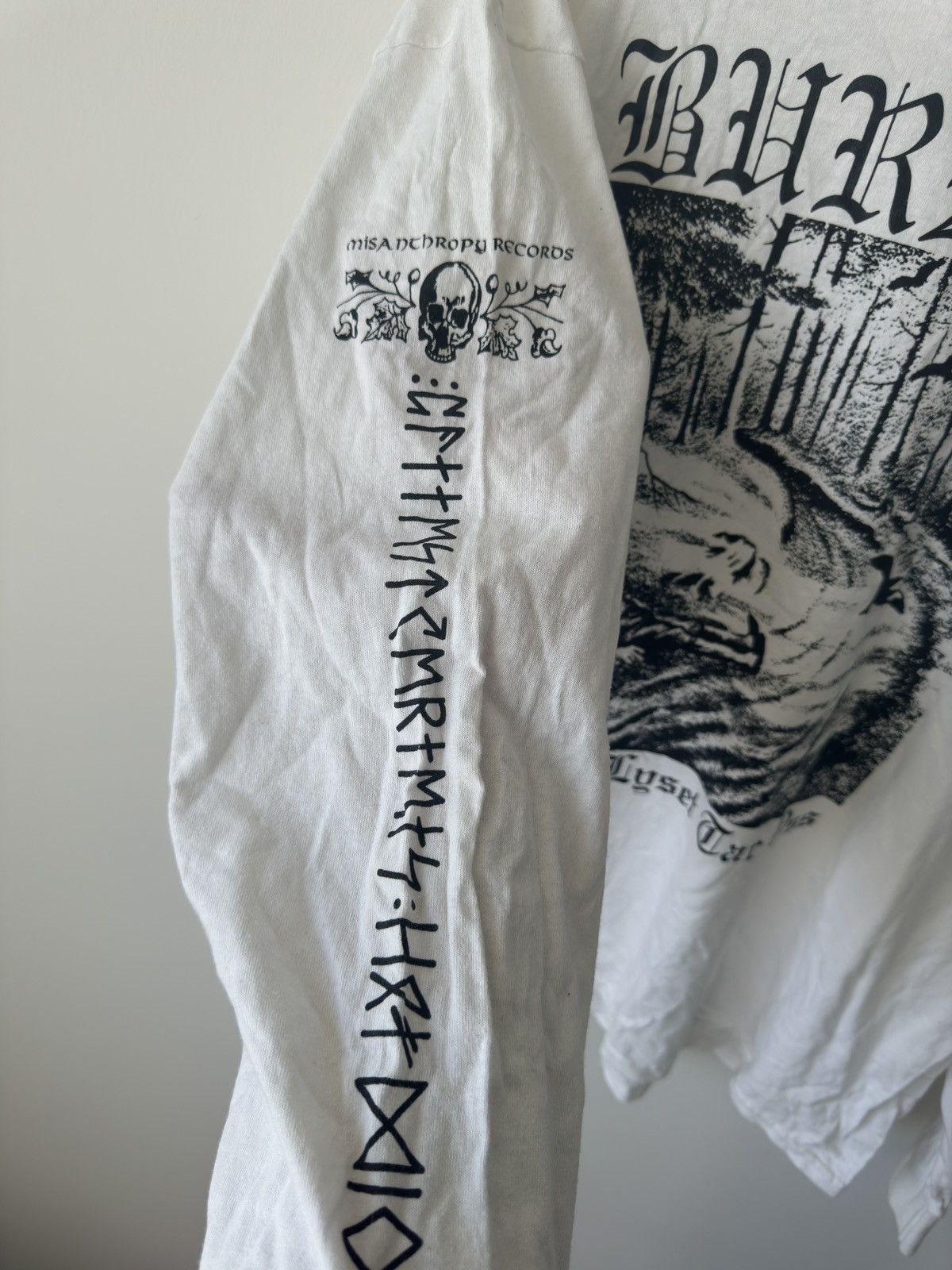 Band Tees × Vintage OG Burzum Long Sleeve Tee Size US XL / EU 56 / 4 - 2 Thumbnail
