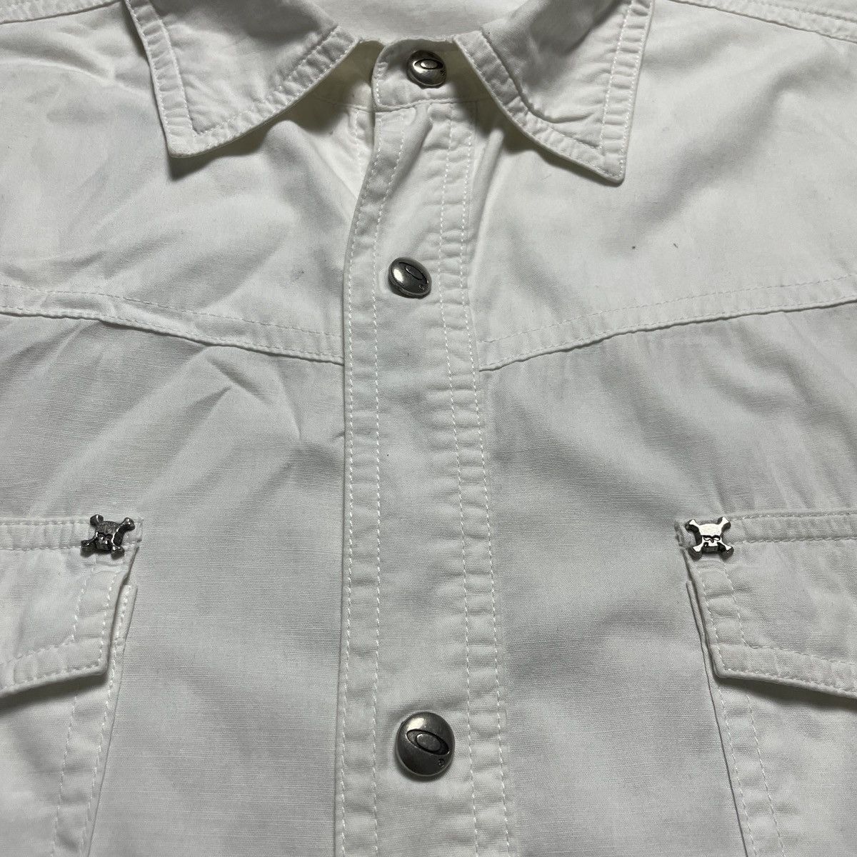 Oakley × Vintage Vintage Oakley Poem Utility Shirt Size US XL / EU 56 / 4 - 5 Thumbnail