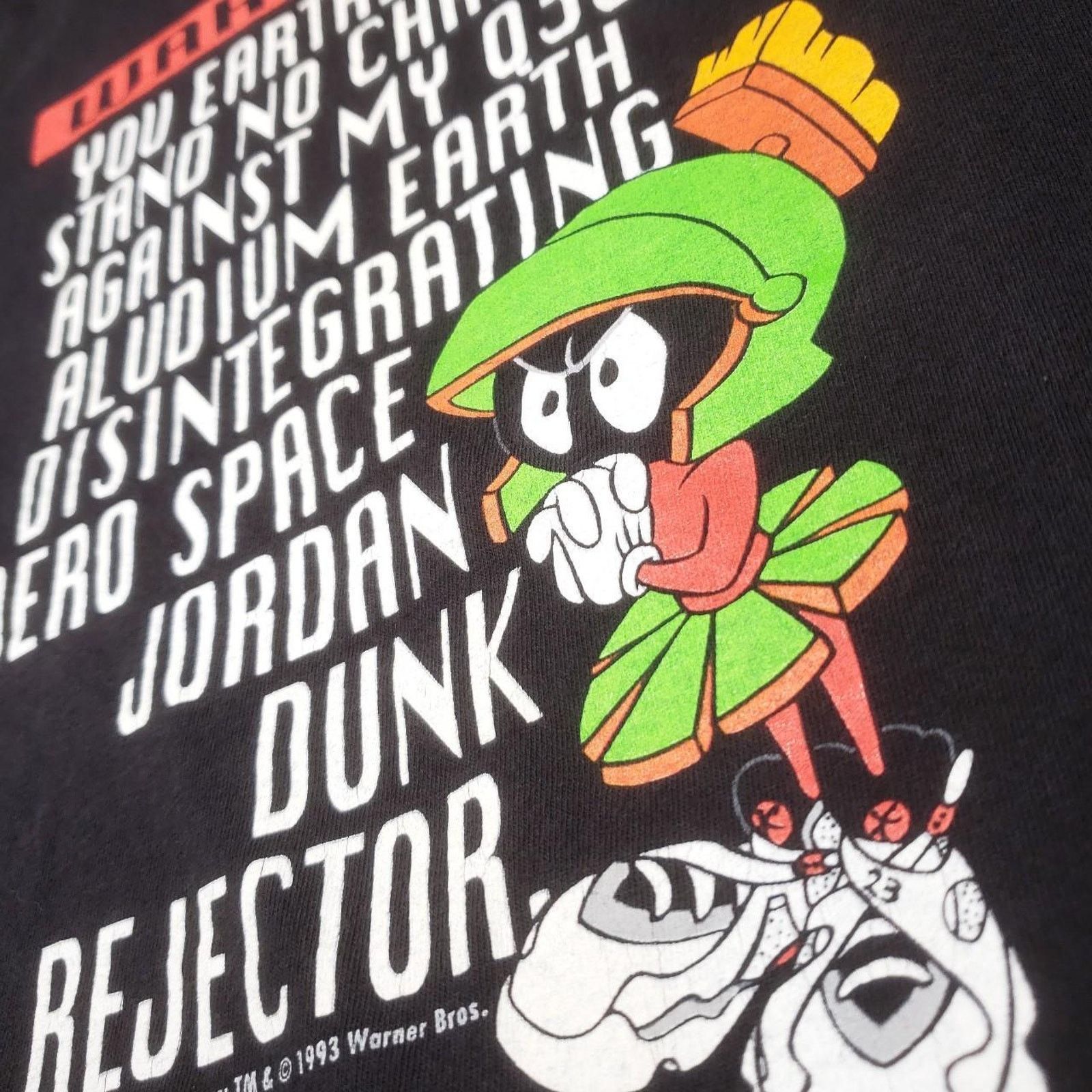 Nike × Vintage Rare 1996 NIKE Space Jam Michael Jordan Looney Tunes T Shirt Size US L / EU 52-54 / 3 - 4 Thumbnail