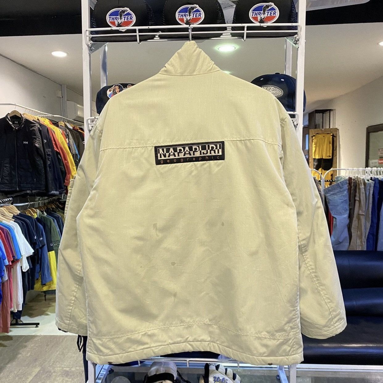 Napapijri × Vintage Vintage 2000s Napapijri Geographic Utility Field Jackets Size US XL / EU 56 / 4 - 2 Thumbnail