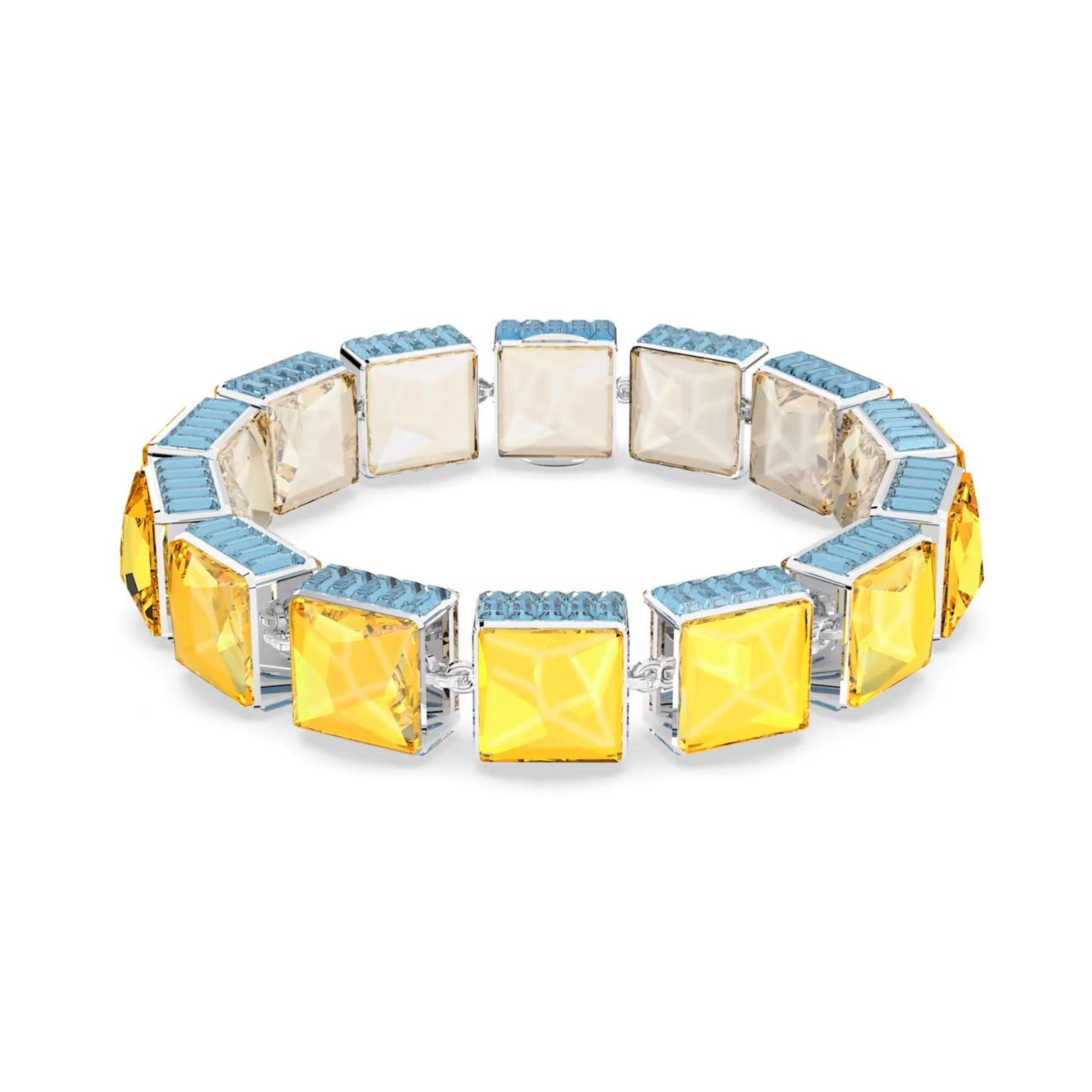 Swarovski Swarovski Orbita Square cut, Magnetic closure bracelet Size ONE SIZE - 2 Thumbnail