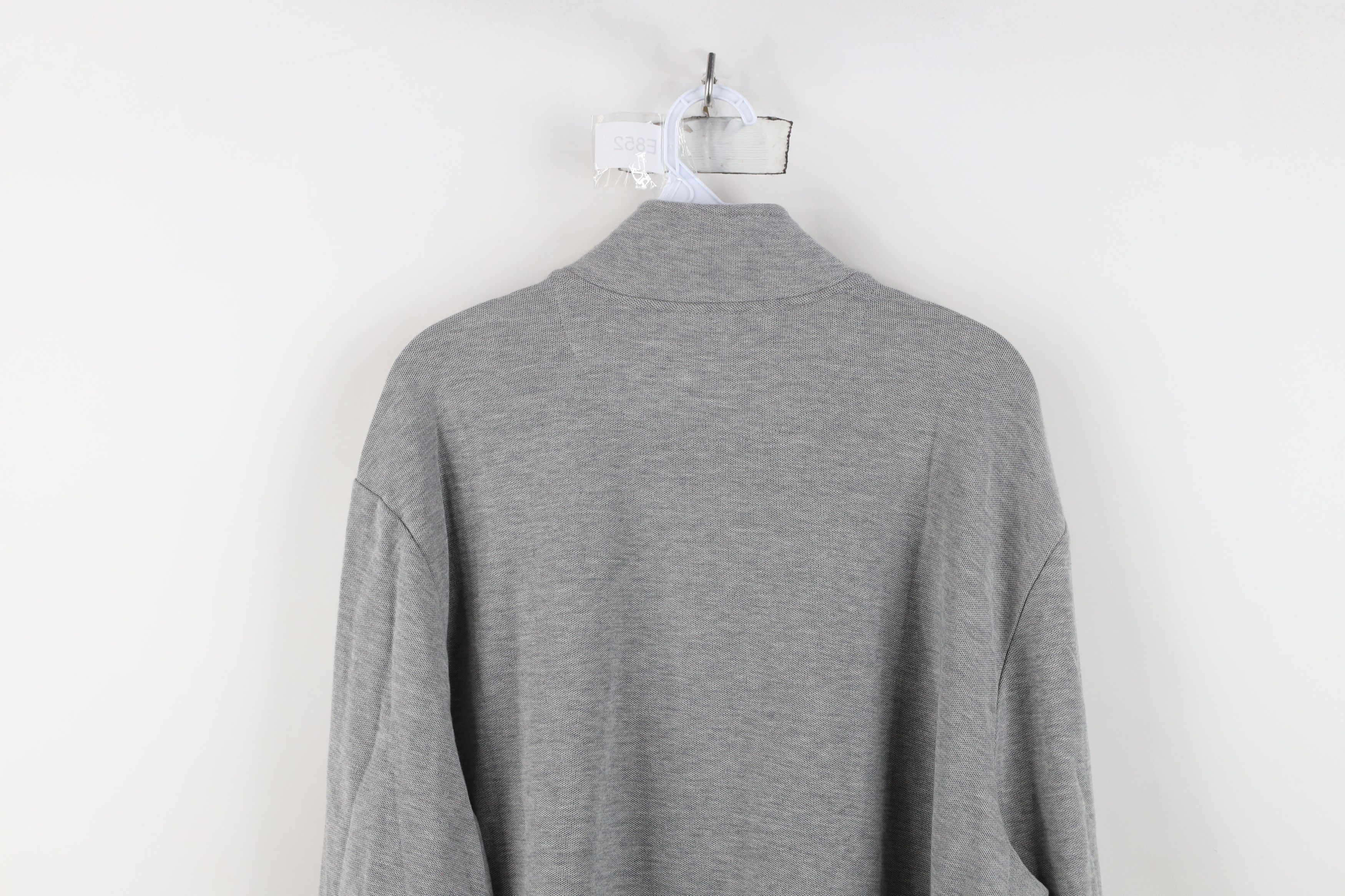 Vineyard Vines Vineyard Vines Cotton Knit Half Zip Pullover Sweater Gray Size US XL / EU 56 / 4 - 11 Thumbnail