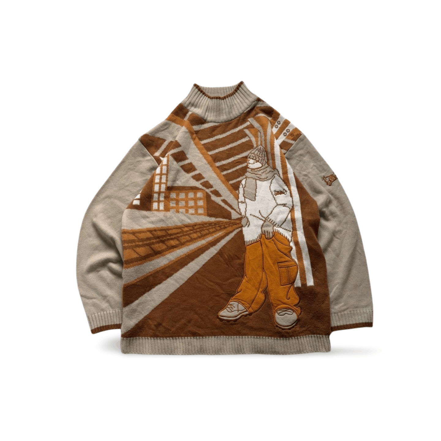 Southpole Vintage SouthPole Crazy Graffiti Baggy City Sweater Size US XL / EU 56 / 4 - 1 Thumbnail