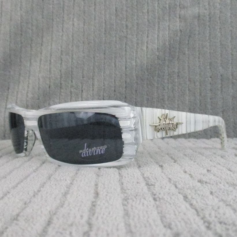 Other Divine Eyewear Crush White Horn/Polarized Smoke Sunglasses Size ONE SIZE - 2 Thumbnail