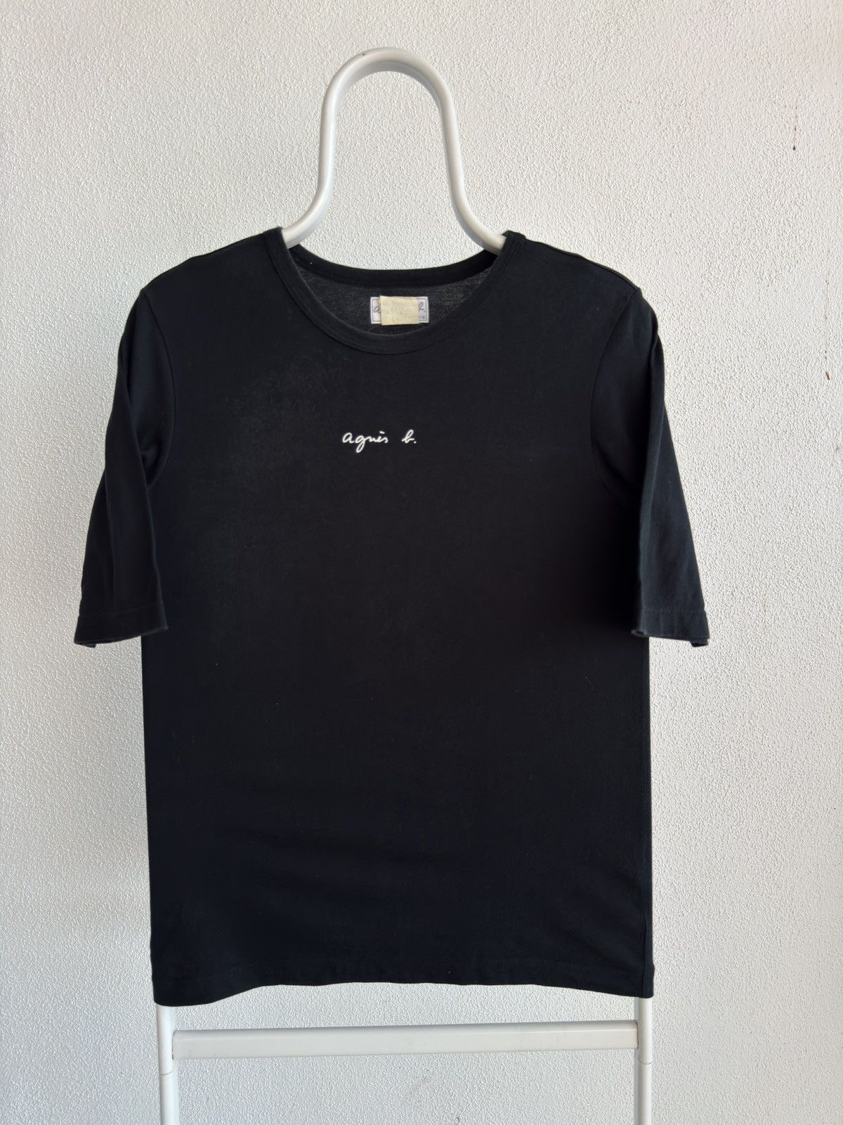 agnes b. Agnes B. Black T-shirt Size S / US 4 / IT 40 - 1 Thumbnail