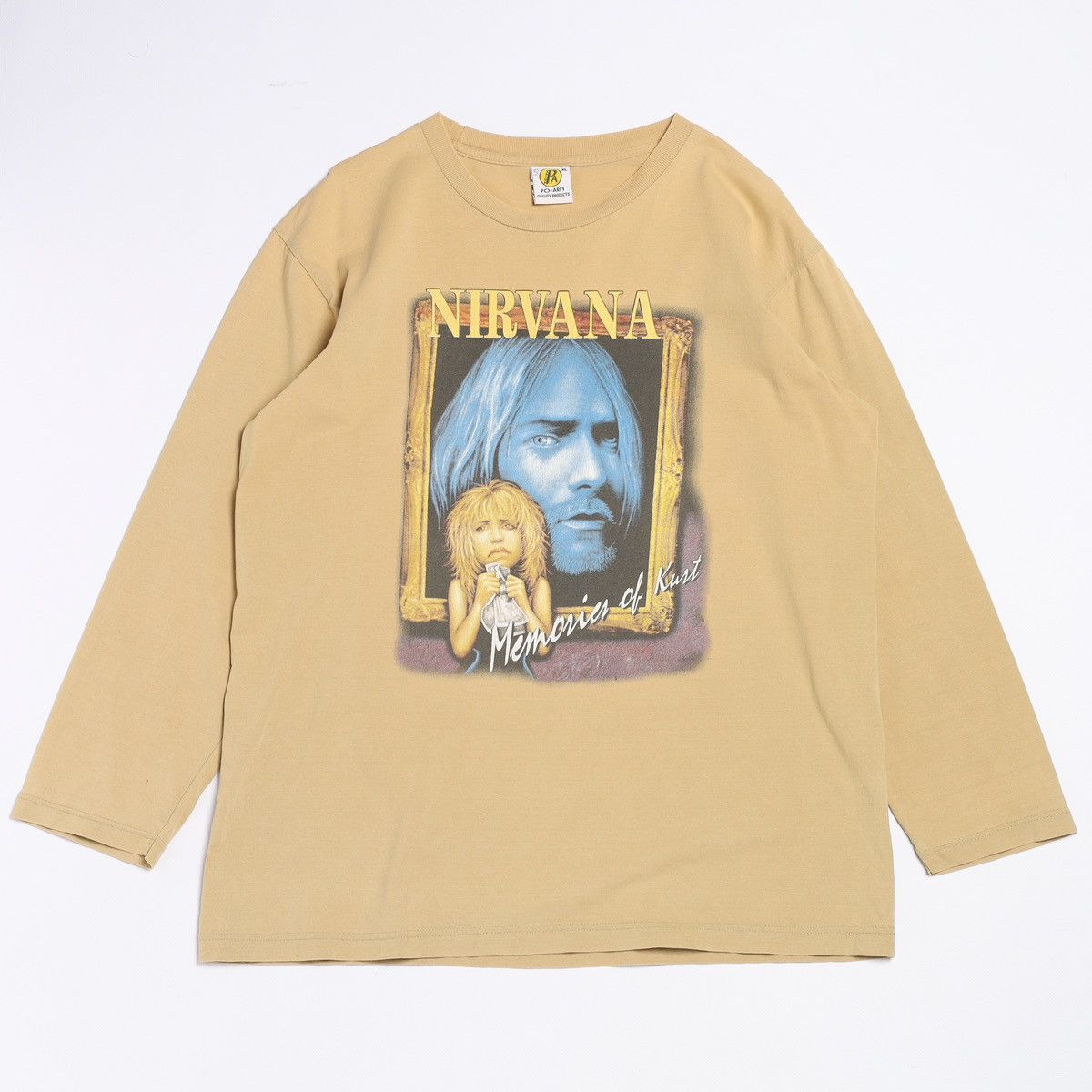 Nirvana Nirvana Kurt Cobain Memories Beige Longsleeve Bootleg Size US L / EU 52-54 / 3 - 1 Thumbnail