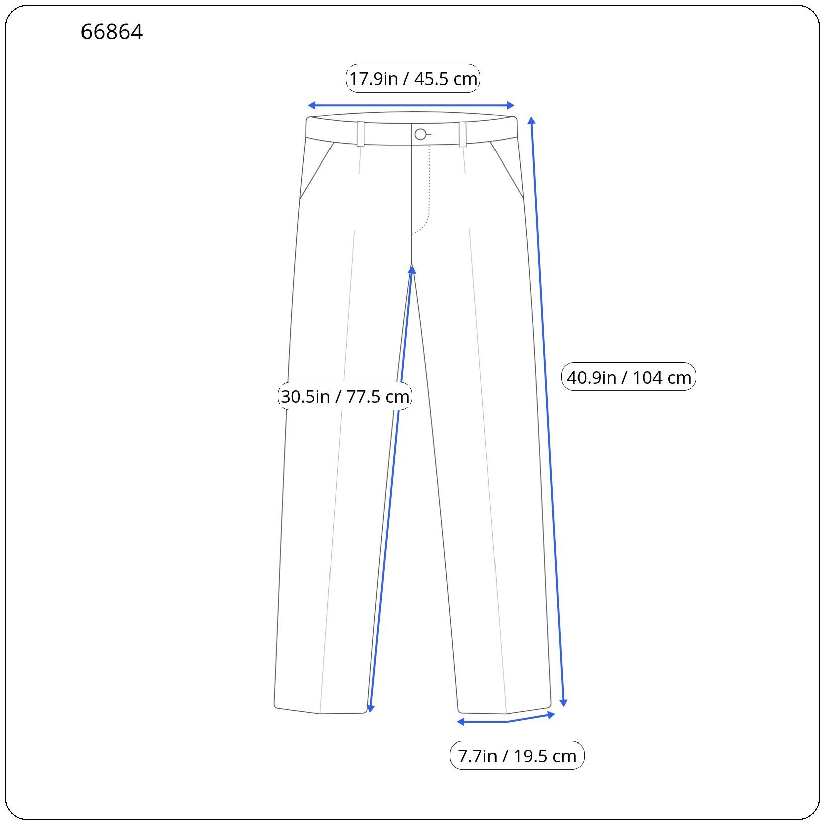 Suitsupply BRESCIA UK34R Blue Wool Pleated Trousers 66864 Size US 34 / EU 50 - 3 Thumbnail