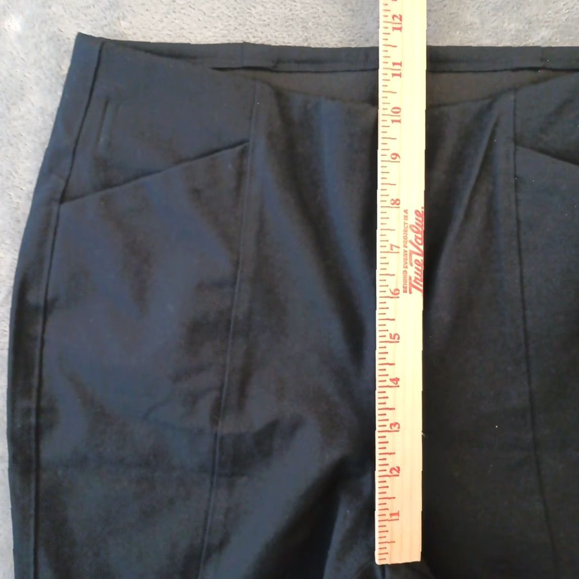 Old Navy Old Navy Pixie Skinny Ankle Pants Womens M Black Pull On 28x27.5 New Size 32" / US 10 / IT 46 - 4 Thumbnail