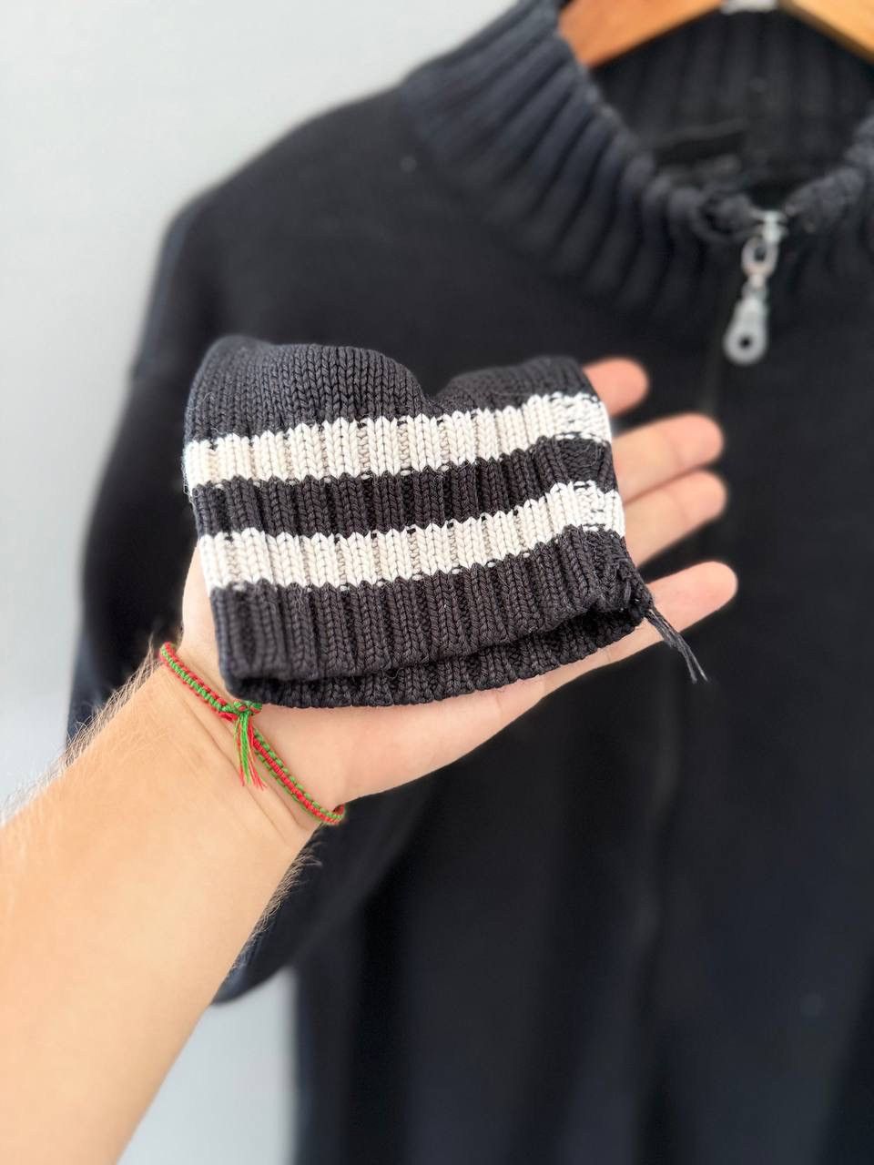 Diesel Y2K Japanese Avant-Garde Style Diesel Knit Zip Sweater Size US M / EU 48-50 / 2 - 7 Thumbnail
