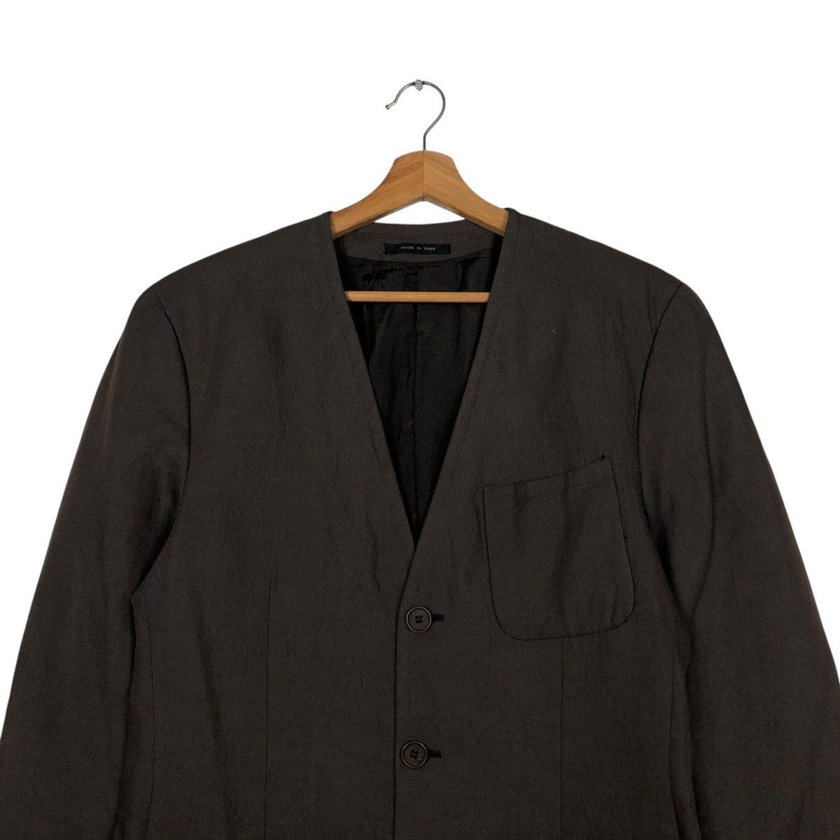 Emporio Armani 🔥VINTAGE CHORE JACKET EMPORIA ARMANI MADE IN ITALY Y COLLAR Size US M / EU 48-50 / 2 - 5 Thumbnail