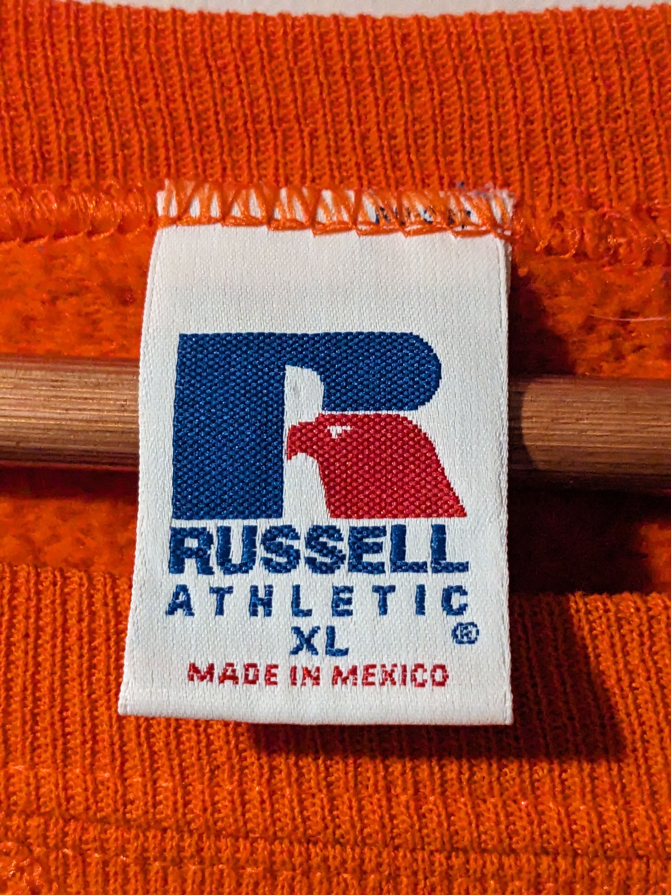 Russell Athletic × Vintage Vintage 90s Syracuse University Russell Athletic Sweatshirt Size US XL / EU 56 / 4 - 3 Thumbnail
