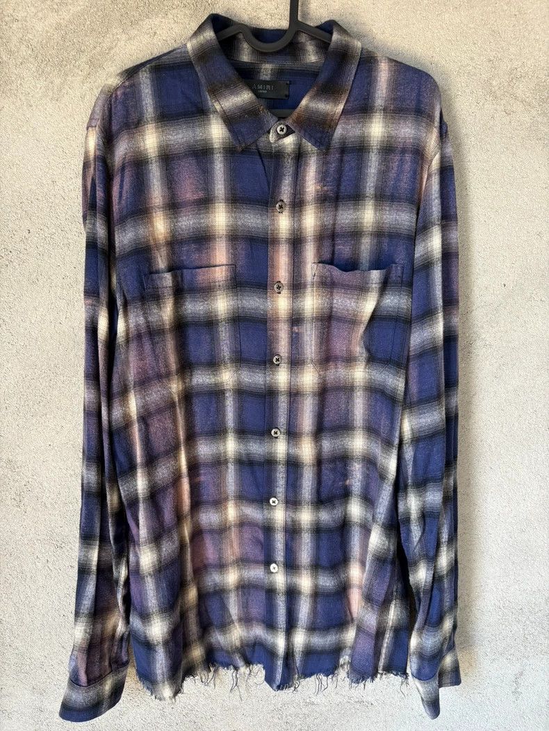 Amiri Amiri The first generation of electric purple dyed shirt 25 Size US M / EU 48-50 / 2 - 6 Thumbnail