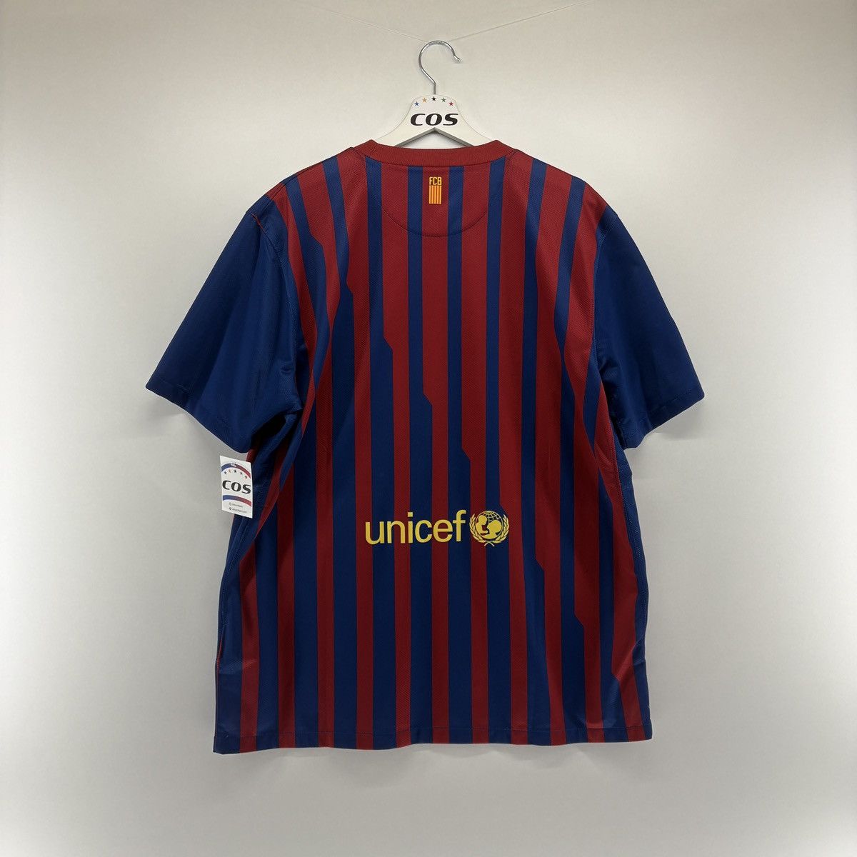 Nike × Vintage FC Barcelona 2011 2012 Home Nike Soccer Football Jersey Kit Size US XL / EU 56 / 4 - 2 Thumbnail