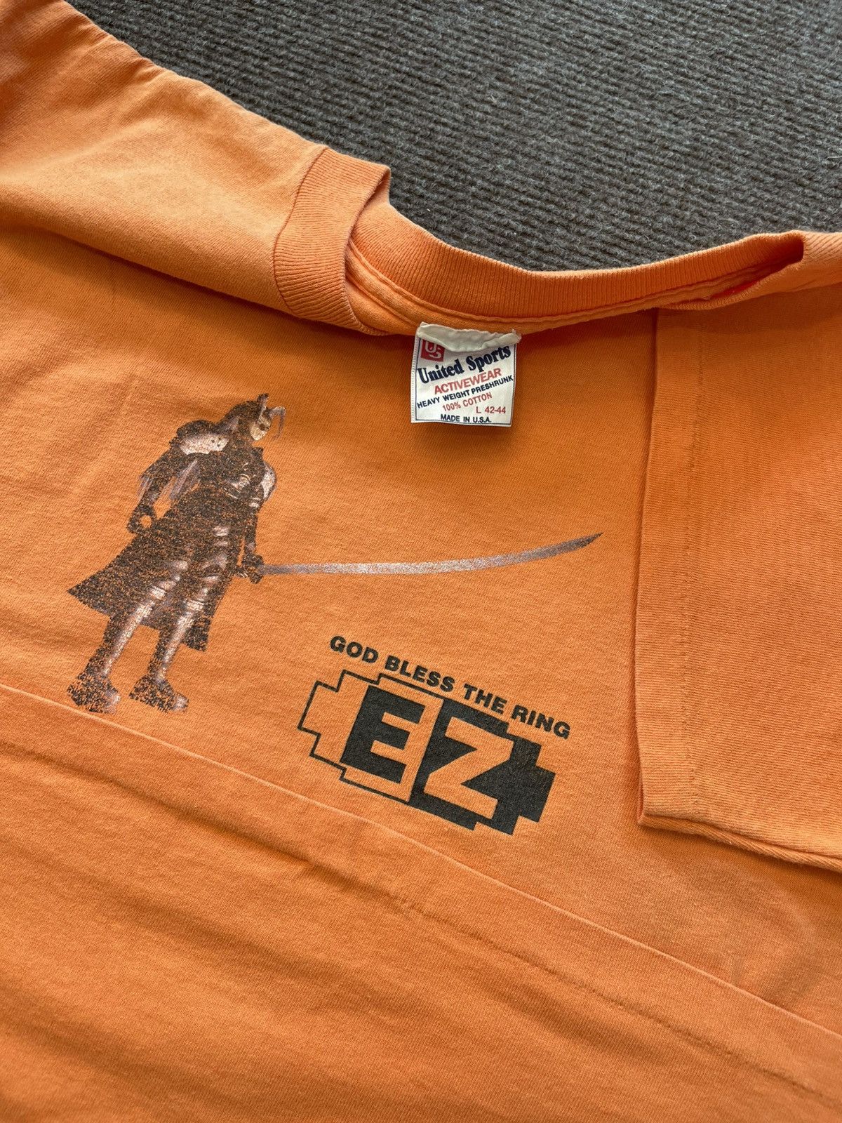 Playstation Rare PlayStation 1 Game Ehrgeiz: God Bless the Ring Shirt L. Size US L / EU 52-54 / 3 - 2 Thumbnail