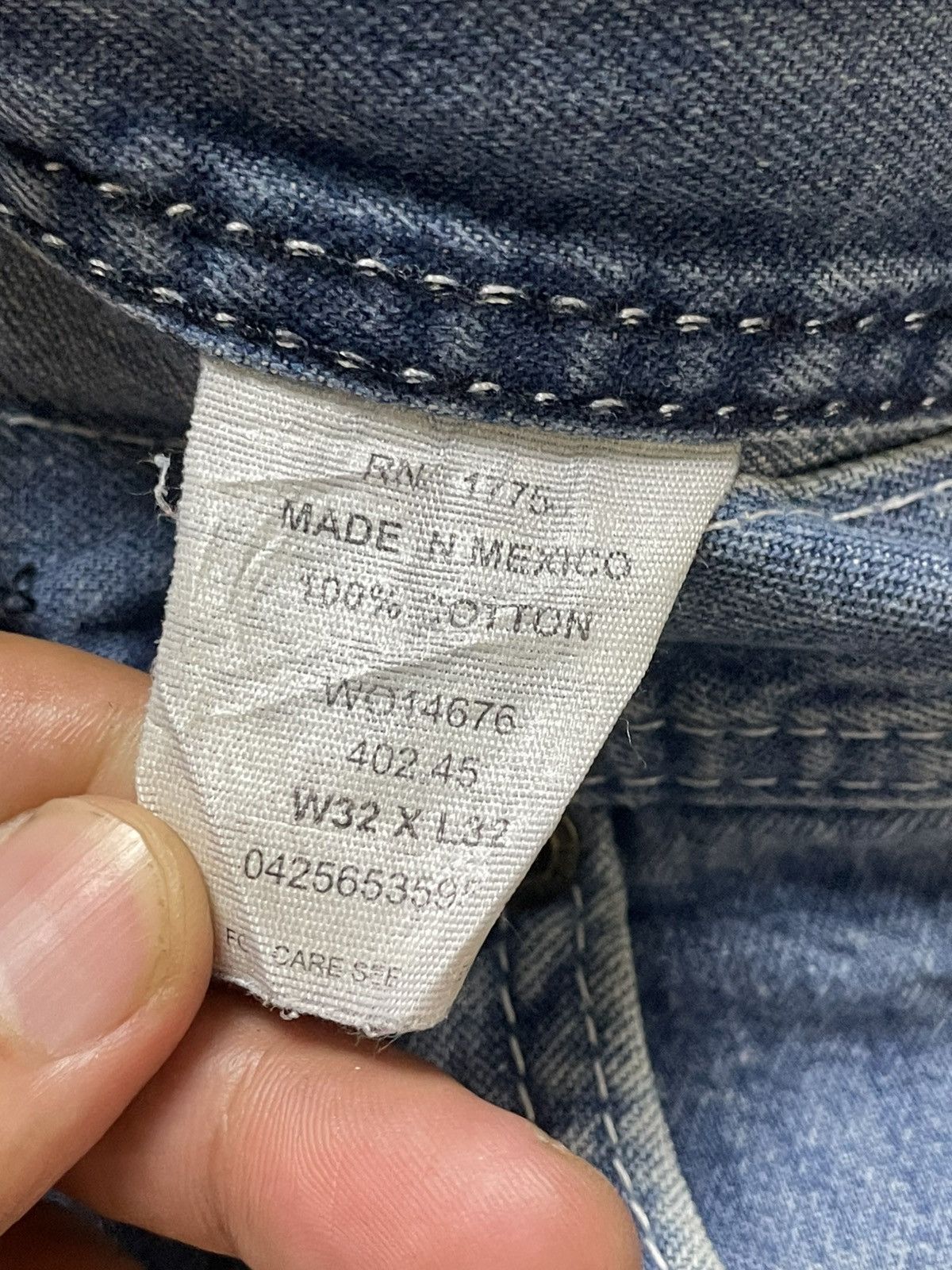 Japanese Brand × Vintage KEY Brand Carpenter Loose Fit Jeans (117) Size US 31 - 6 Thumbnail