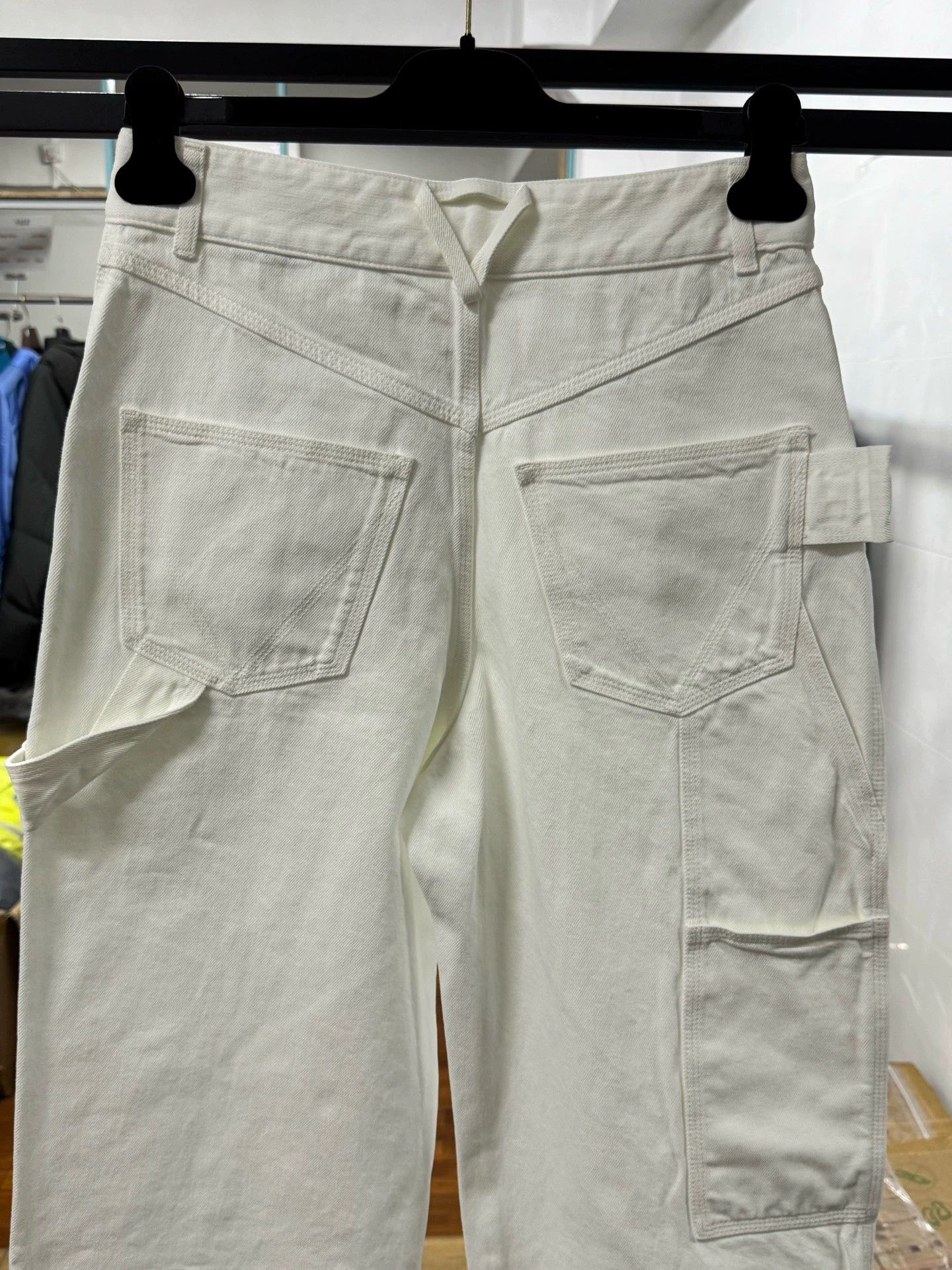 Bottega Veneta Bottega Veneta Men's White Denim Pants Size US 30 / EU 46 - 5 Thumbnail