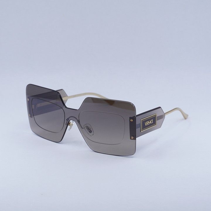 Versace Versace VE2277 10026I Sunglasses Light Transparent Brown Size ONE SIZE - 1 Thumbnail