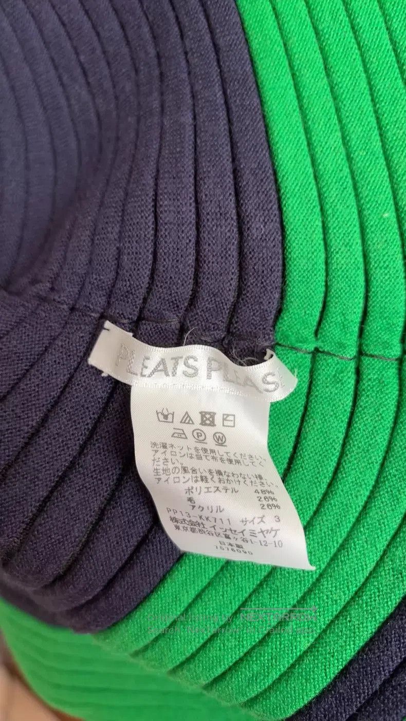 Issey Miyake Issey Miyake Constant Stripe Knit Top Size L / US 10 / IT 46 - 4 Thumbnail