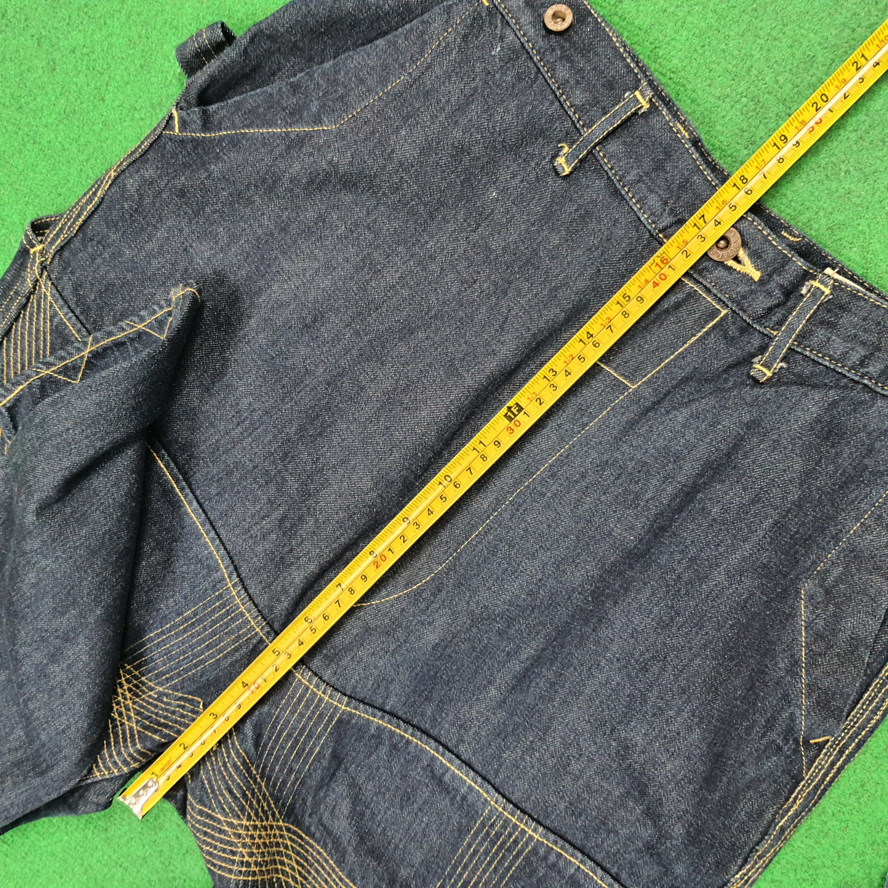 Kapital Vintage KAPITAL Japan Denim Monkey Stitching Pants C297N20 Size US 32 / EU 48 - 13 Thumbnail