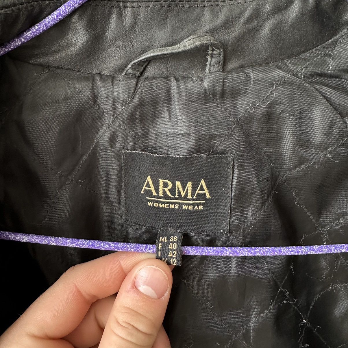 ARMA ARMA ifsixwasnine lgb style trashed biker leather jacket Size M / US 6-8 / IT 42-44 - 9 Thumbnail