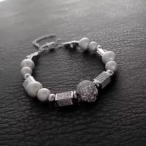 VIBE Retro punk bracelet Size ONE SIZE - 1 Thumbnail