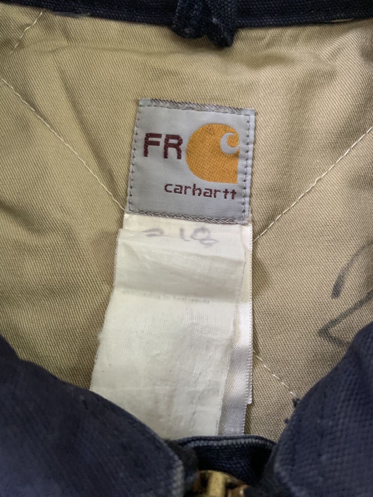 Carhartt Carhartt Flame Resistant Jacket Duck Quit Lined (101623 410) Size US L / EU 52-54 / 3 - 6 Thumbnail