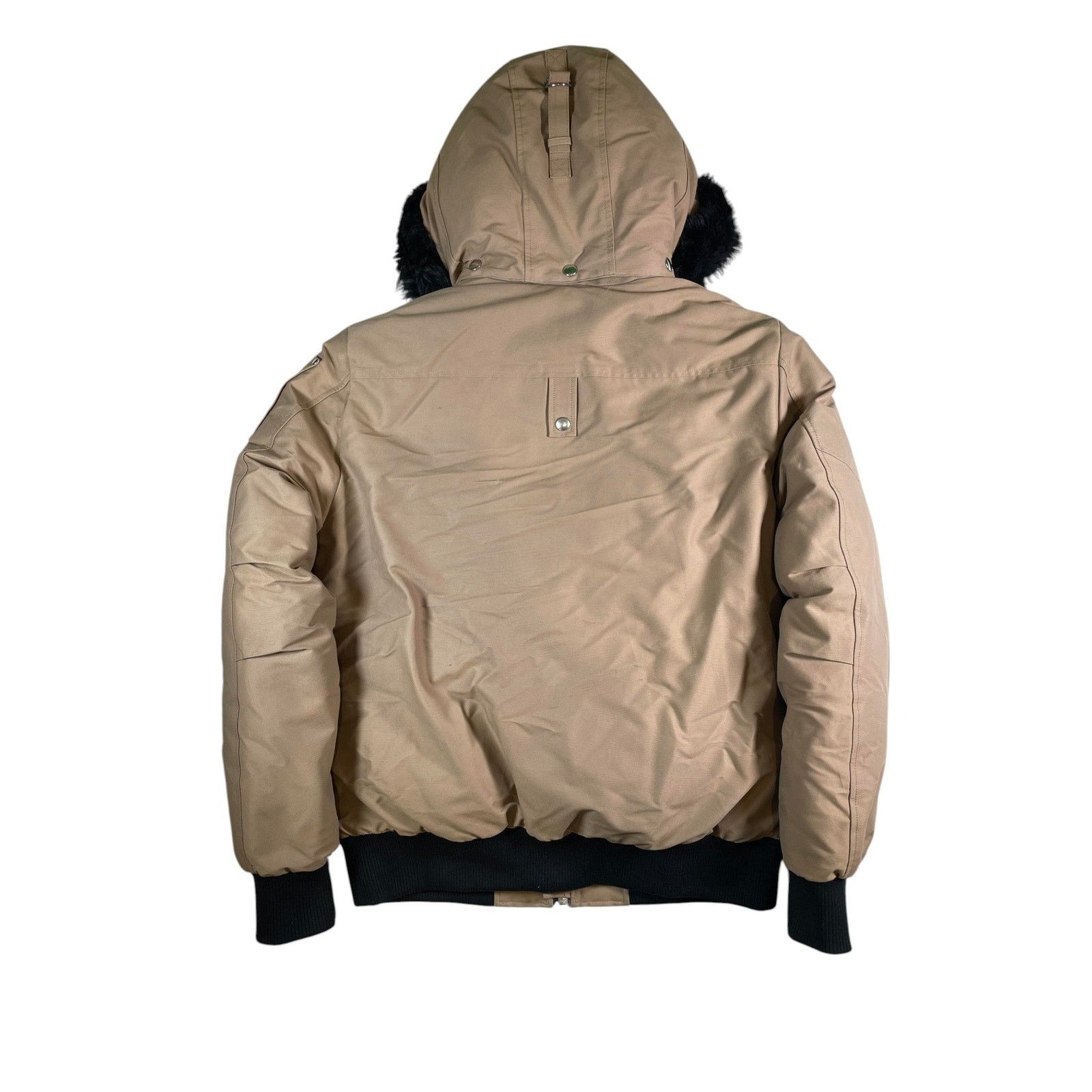 Moose Knuckles Moose Knuckles 3Q Black Fur Tan Bomber Jacket Size US L / EU 52-54 / 3 - 2 Thumbnail