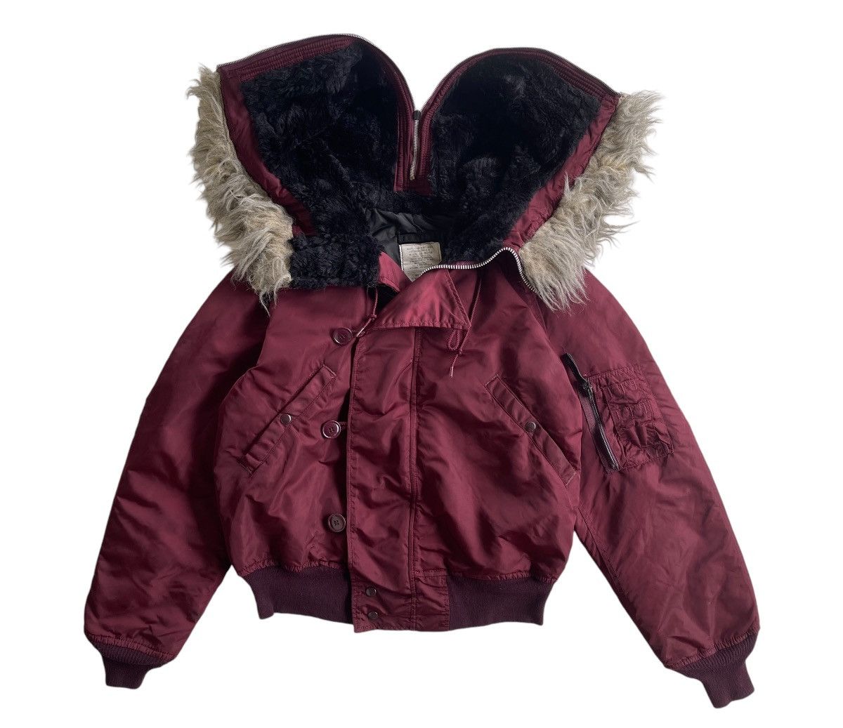 Alpha Industries N2B Alpha Industries Attached Fur Hooded Tanker Jacket Size US M / EU 48-50 / 2 - 9 Thumbnail