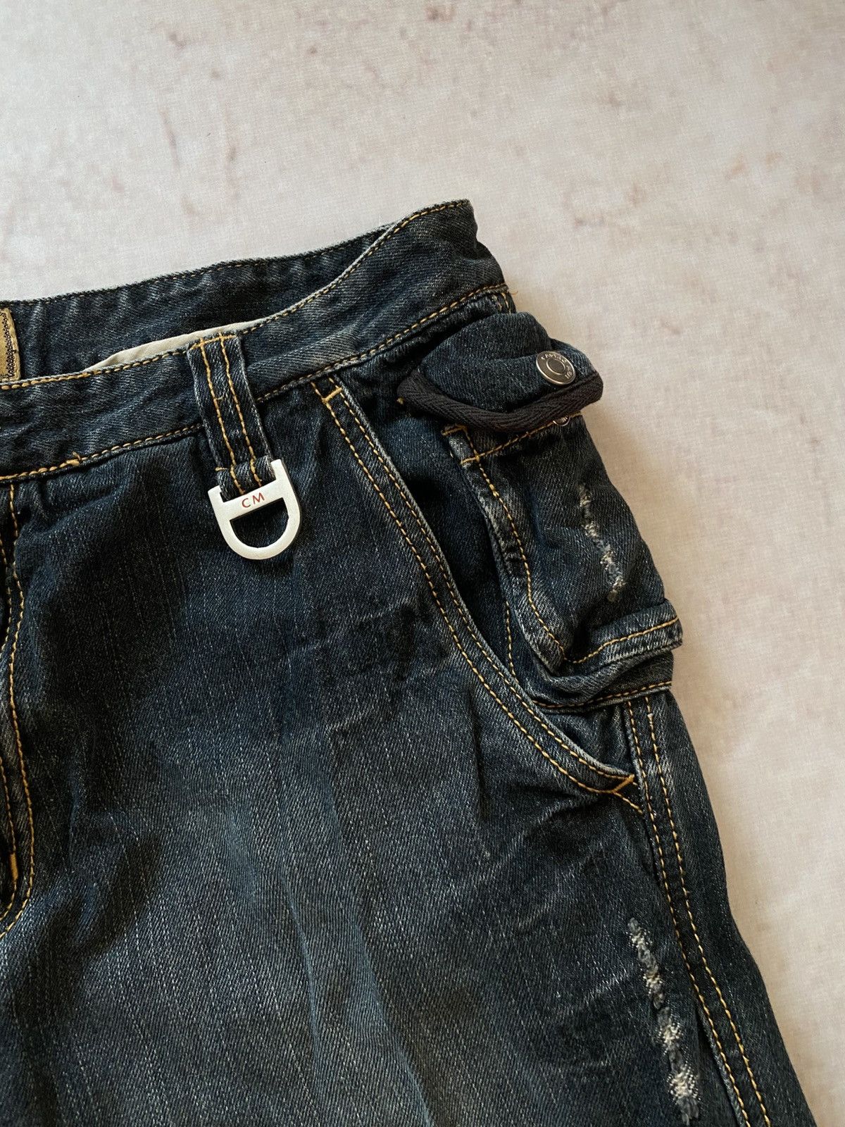 Faded Glory × Japanese Brand Vintage Cargo Denim Bandage pants Japanese style Size US 32 / EU 48 - 6 Thumbnail