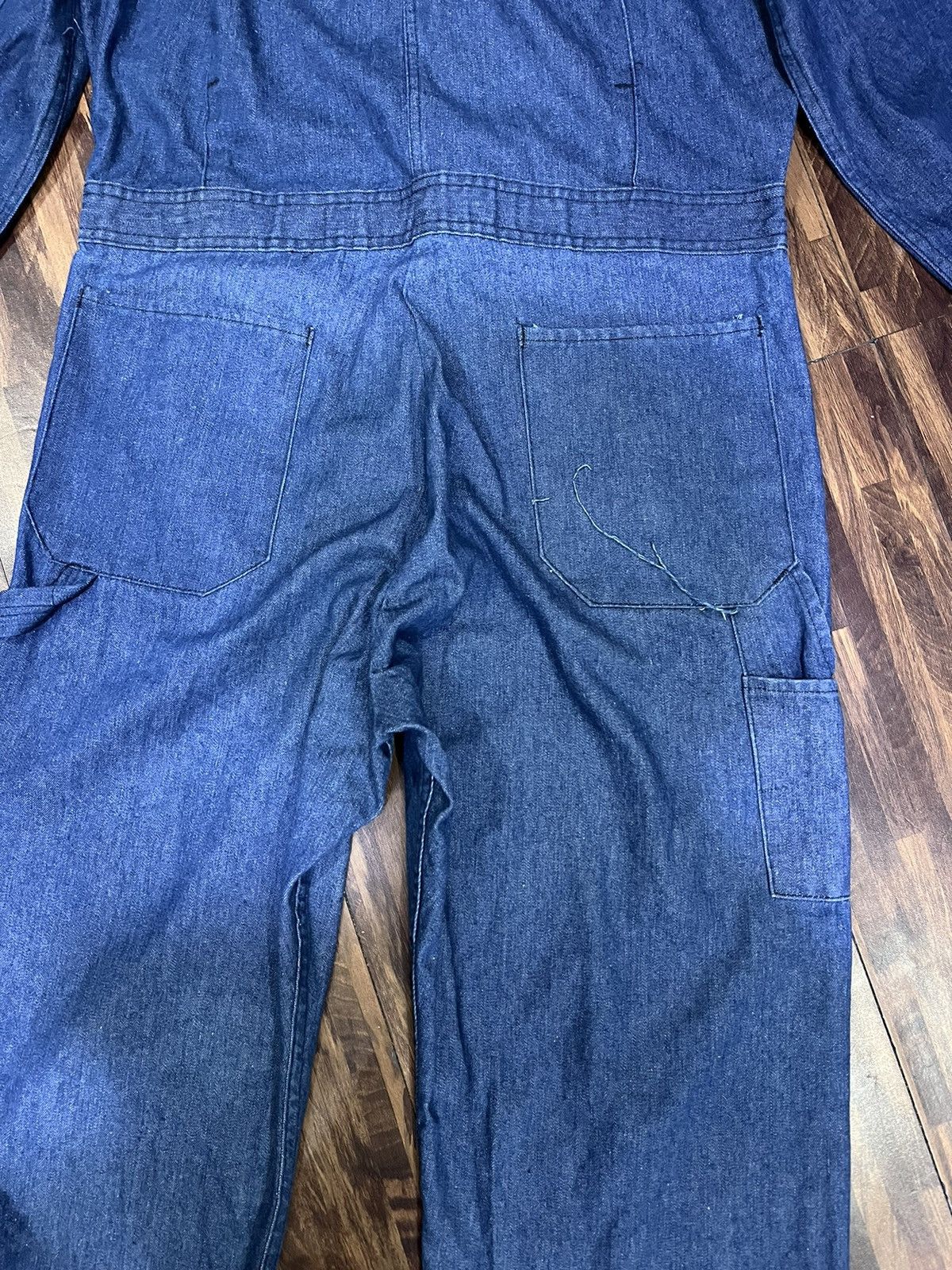 Dickies × Vintage 60s BLUE BELL SANFORIZED DENIM COVERALLS Size US 40 / EU 56 - 4 Thumbnail