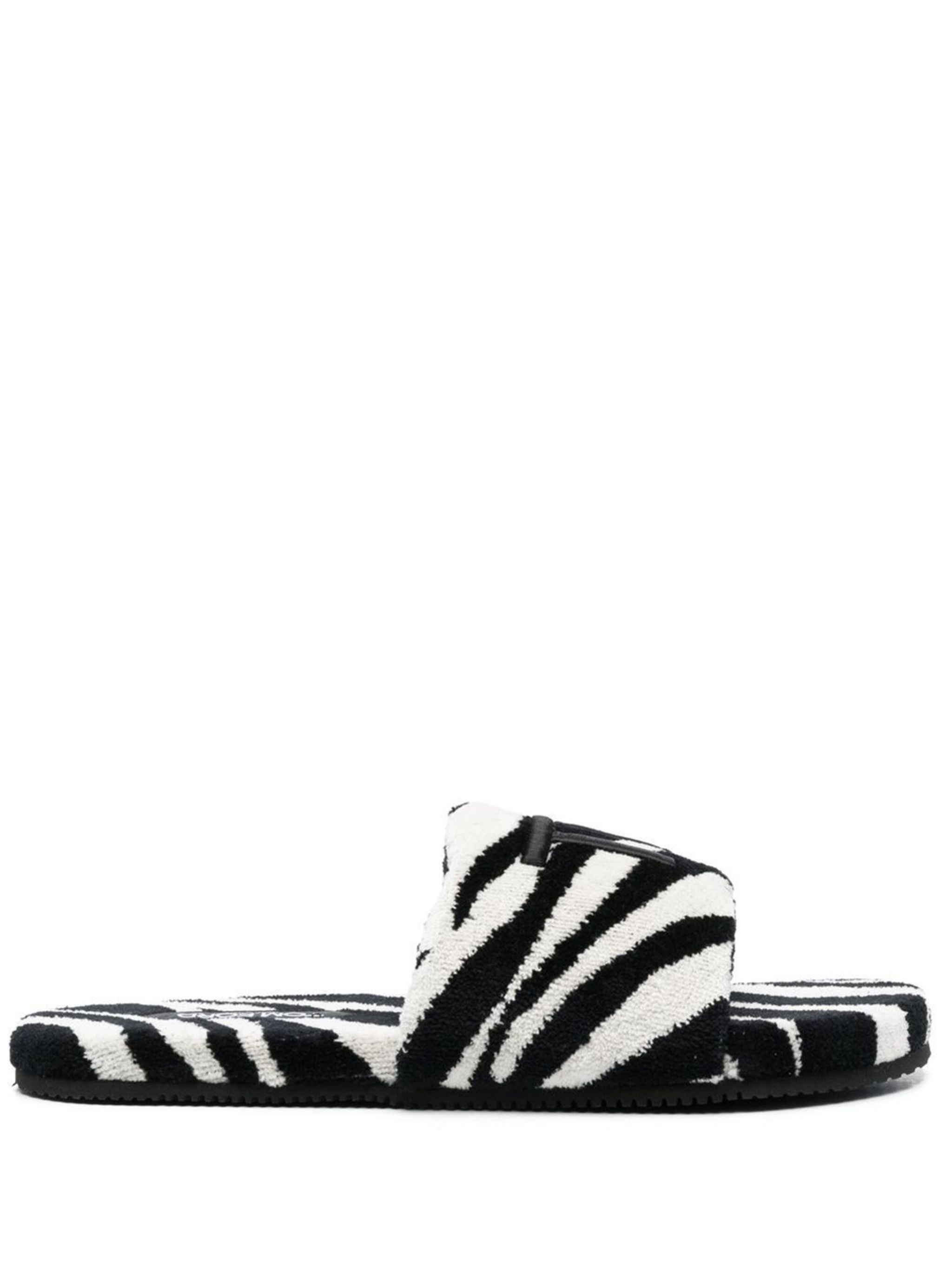 image of Tom Ford O1Loc1C0424 W3162 Slides In Black/white, Women's (Size 12)