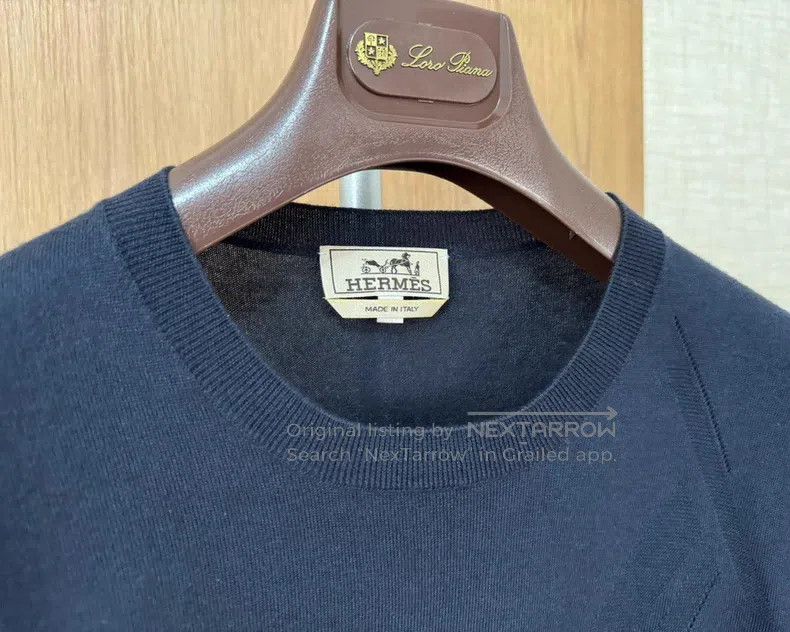Hermes Hermes Cashmere knit sweater Size US S / EU 44-46 / 1 - 3 Thumbnail