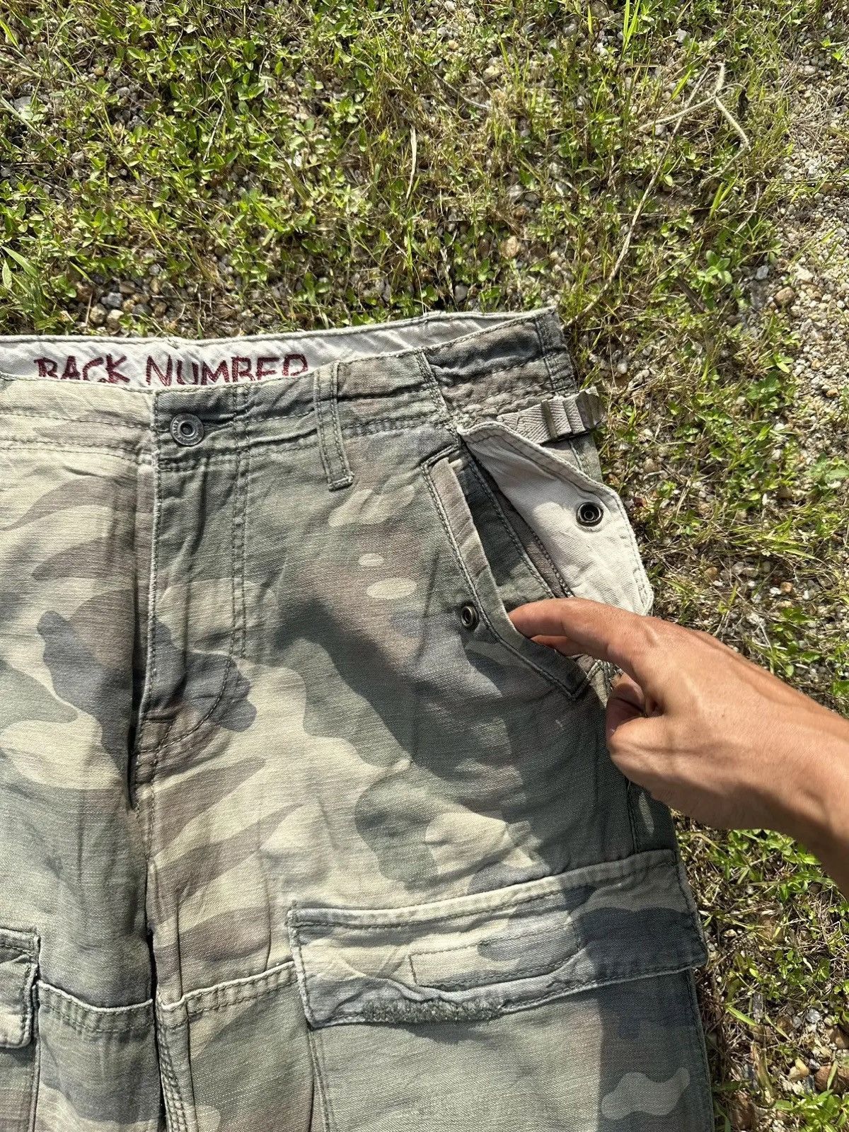 Army Of Me Vintage BACK NUMBER Japan Camouflage Military Tactical Pants Size US 32 / EU 48 - 3 Thumbnail